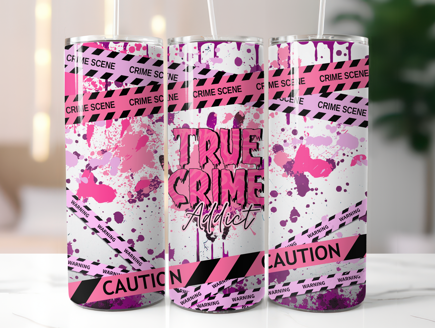 True Crime Addict 20oz Tumbler