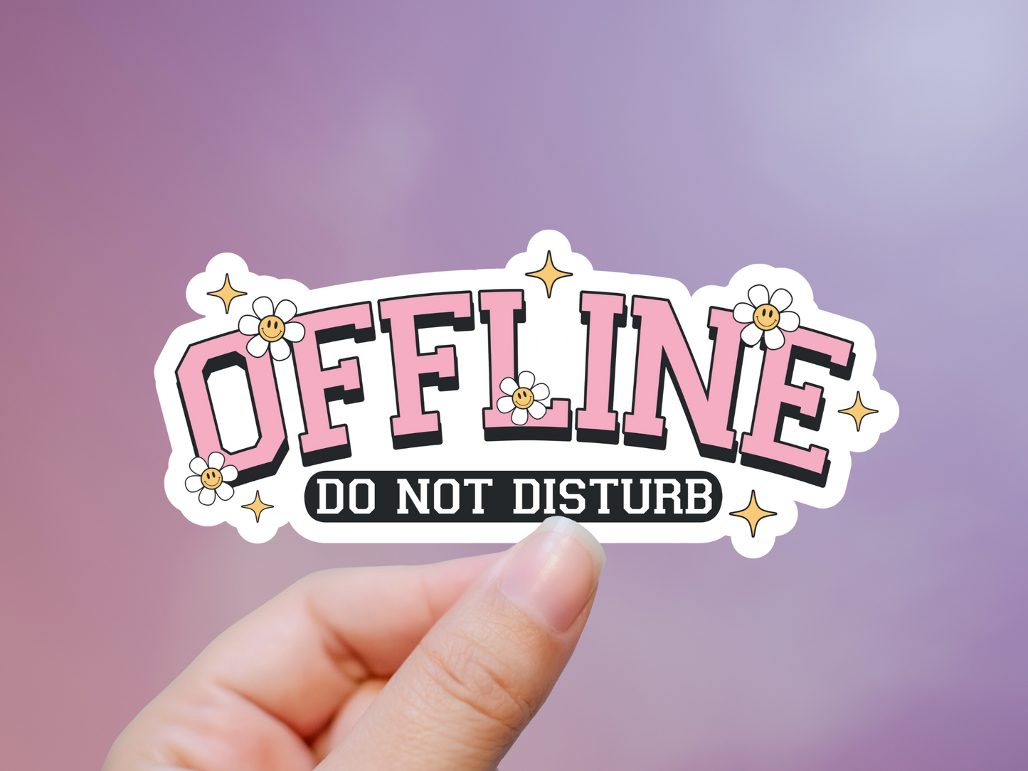 Offline Do Not Disturb Sticker