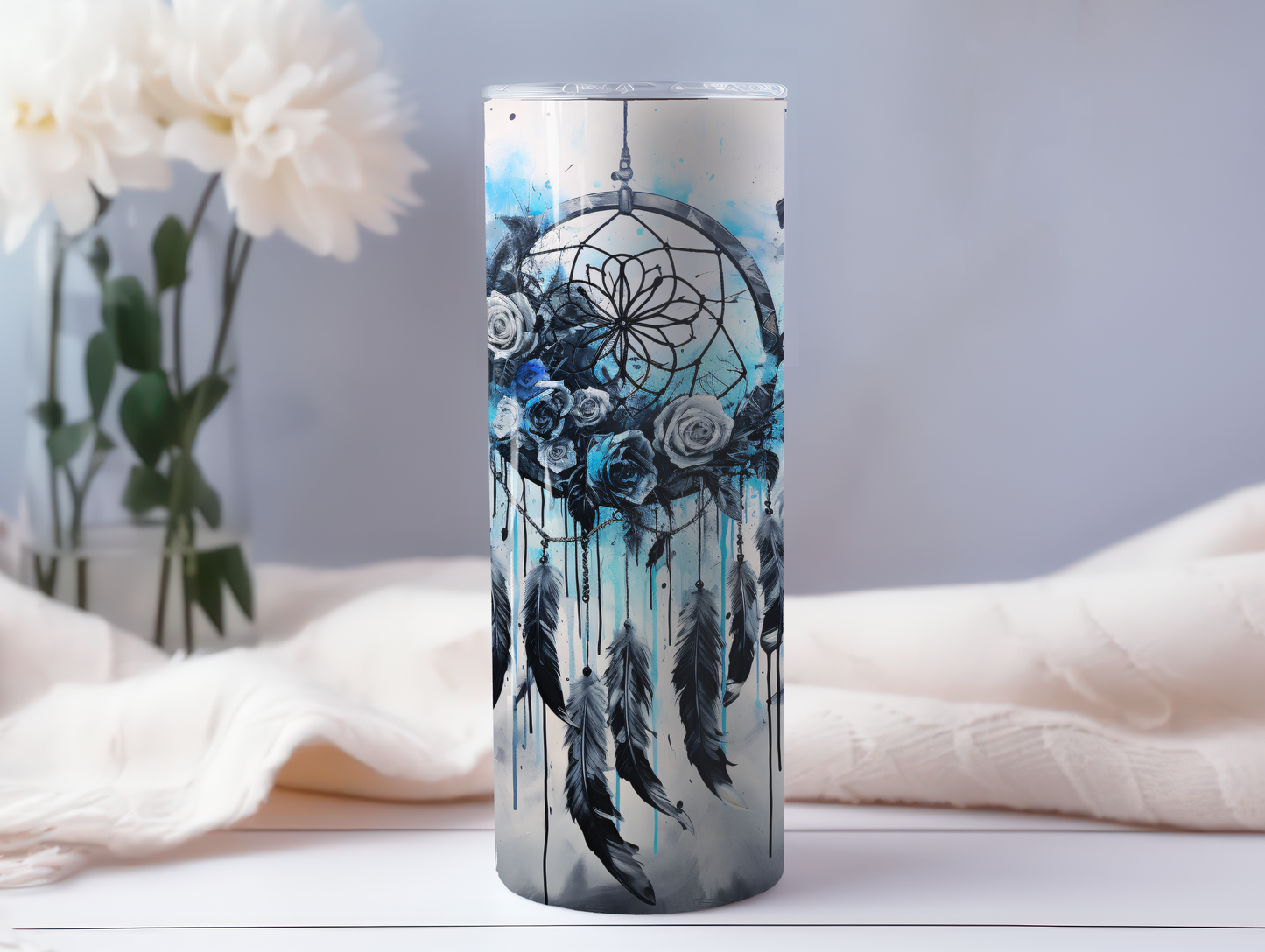 Blue Dream Catcher 20oz Tumbler