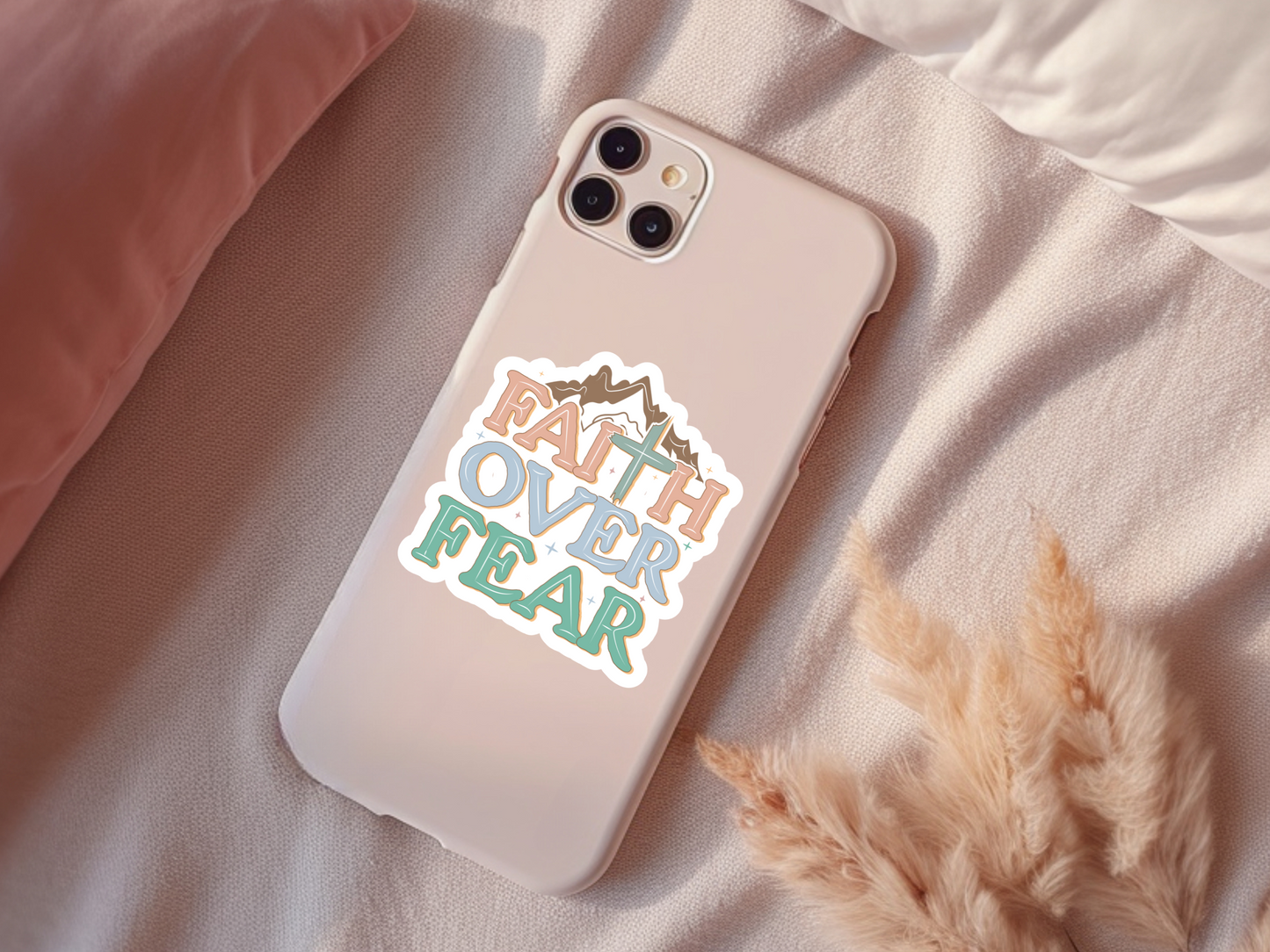 Faith Over Fear Sticker