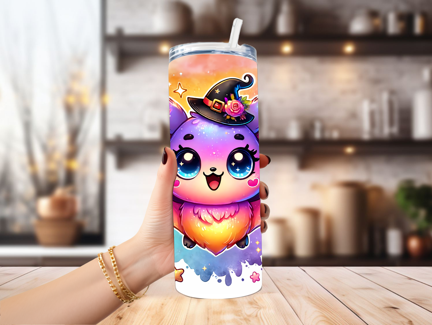 Cute Halloween Bat 20oz Tumbler