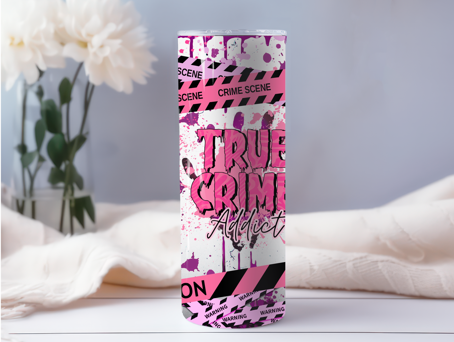 True Crime Addict 20oz Tumbler