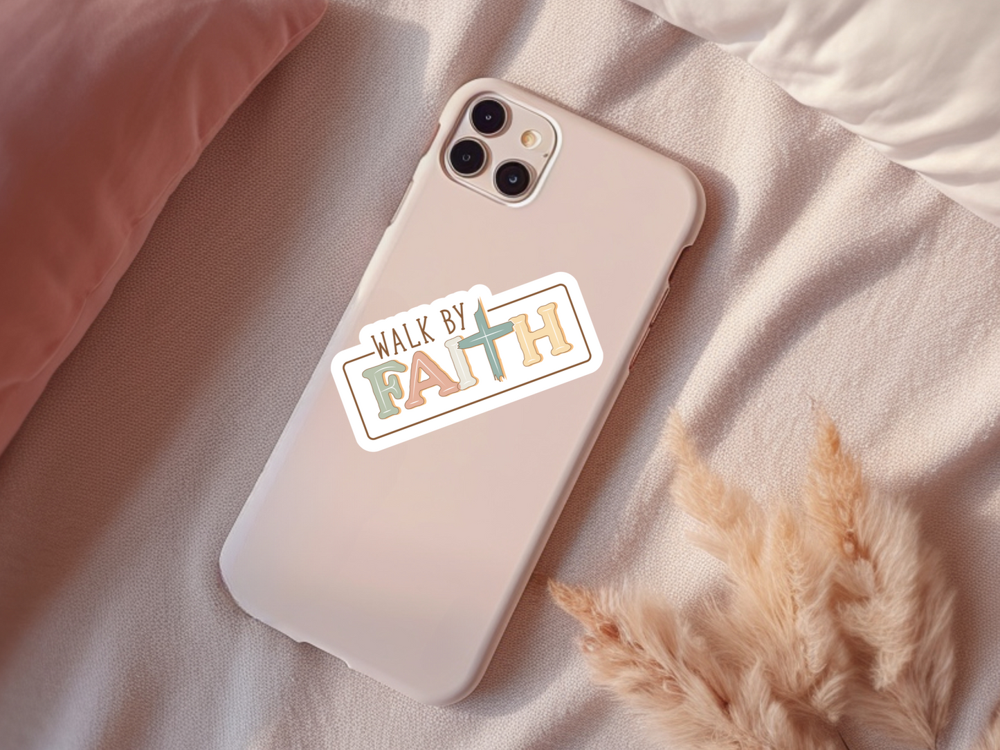 Walk By Faith Sticker