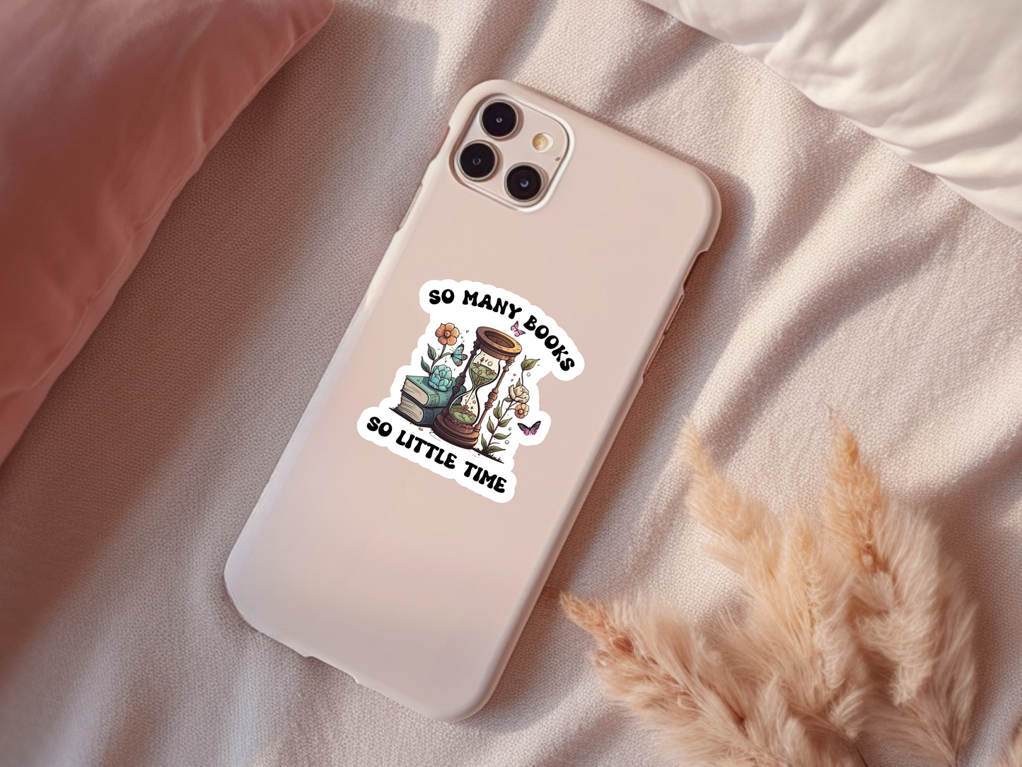So Many Books So Little Time Sticker