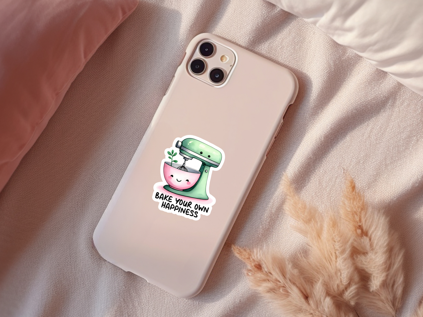 Bake Your Own Happiness Sticker