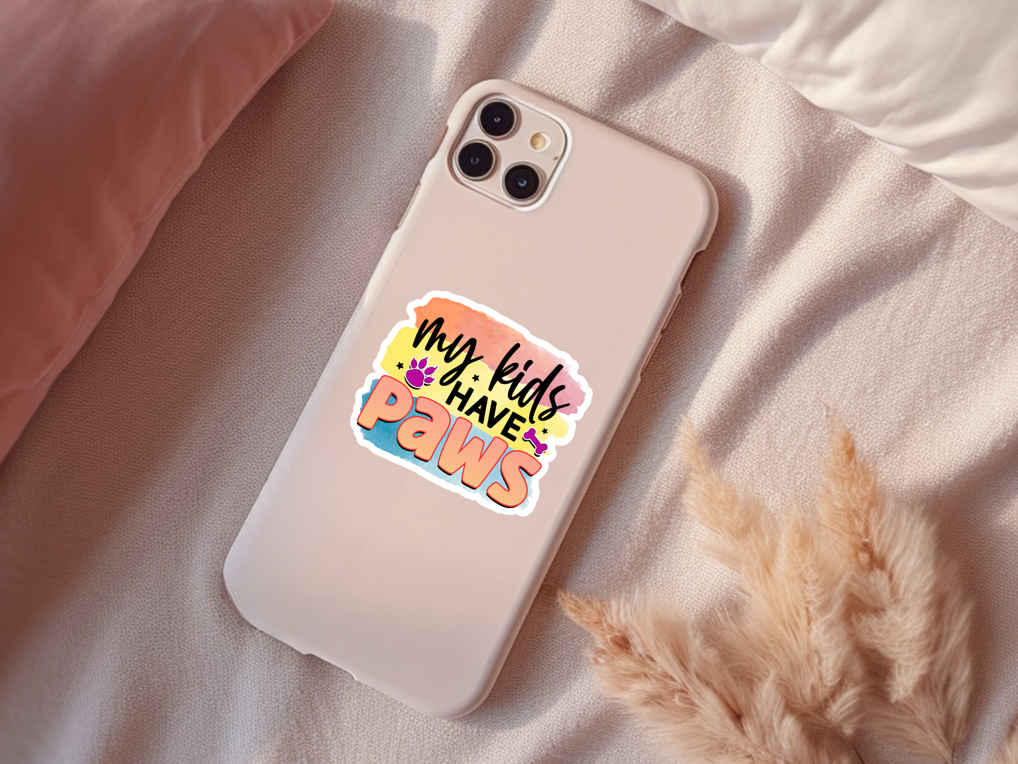 My Kids Have Paws Sticker