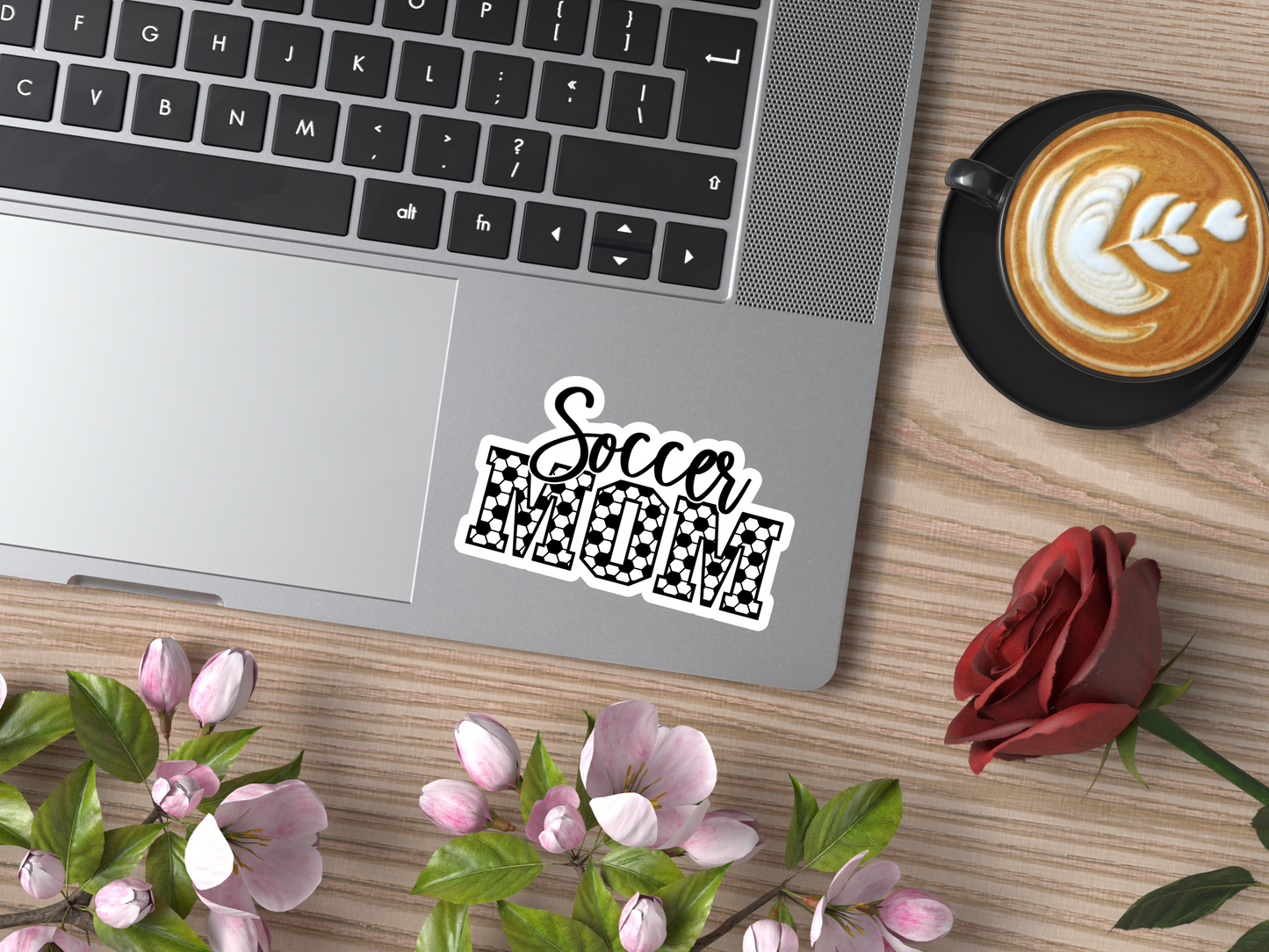 Soccer Mom Pattern Sticker