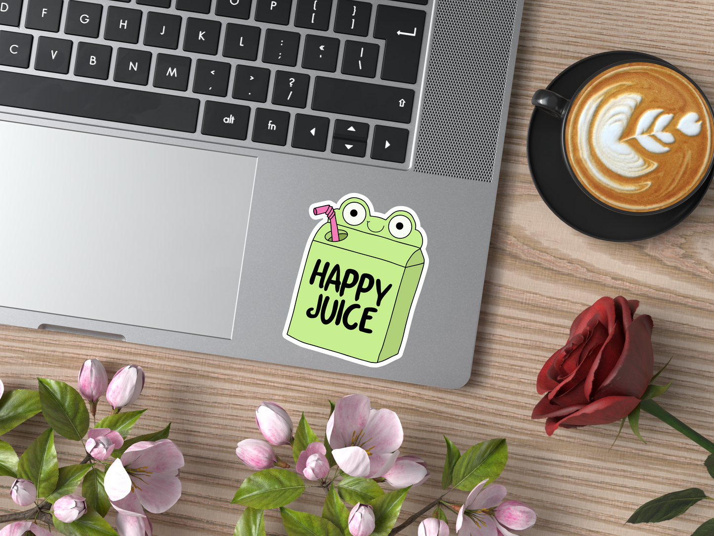Frog Happy Juice Sticker