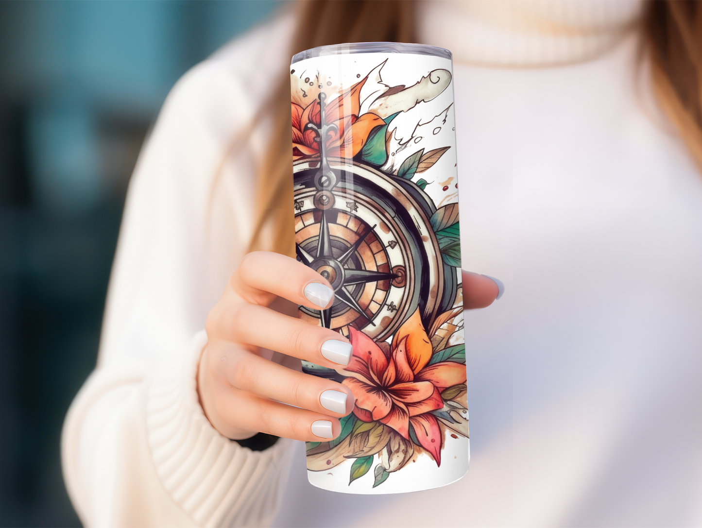 Follow Your Own Compass 20oz Tumbler