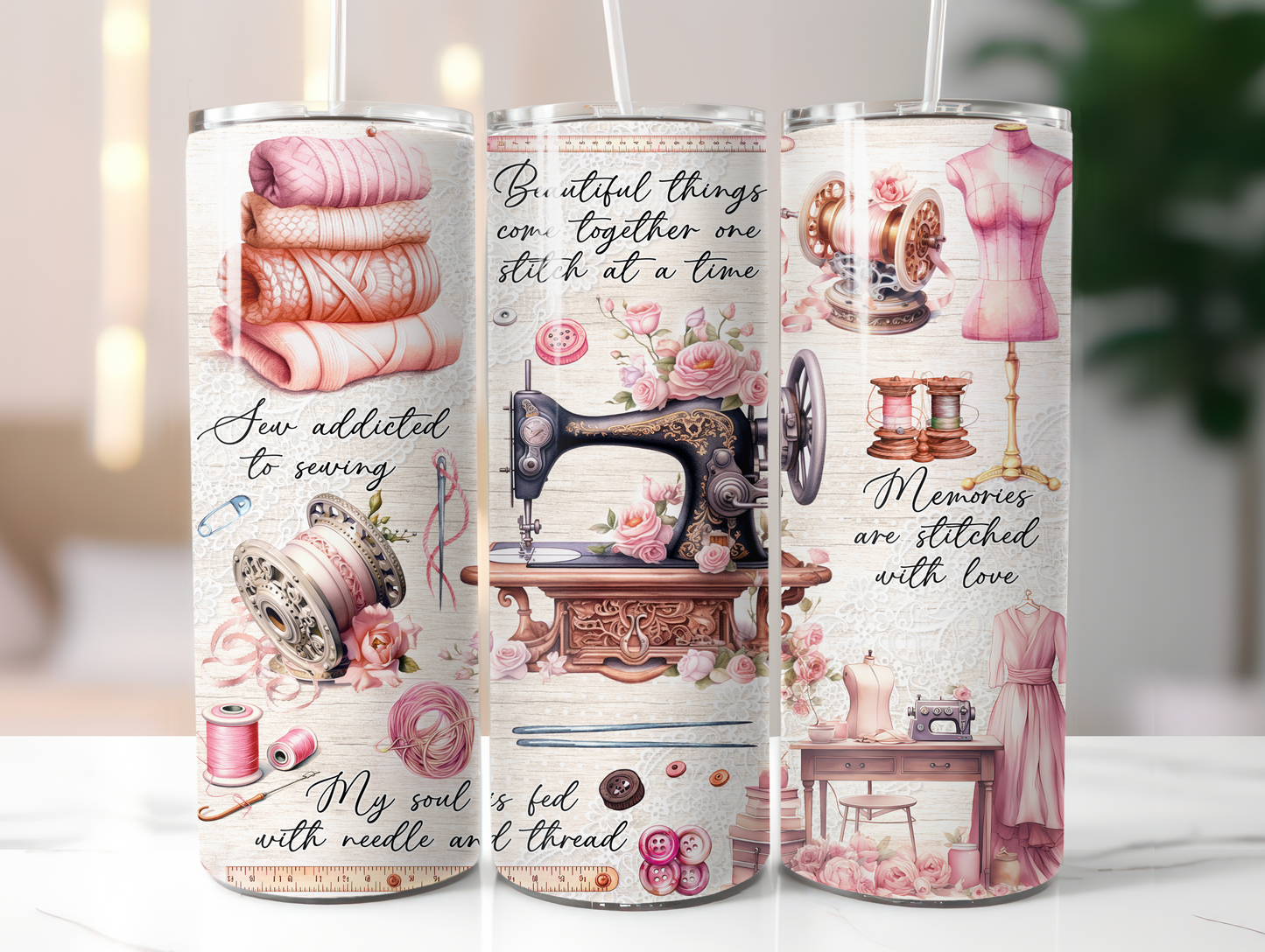 Sewing 20oz Tumbler