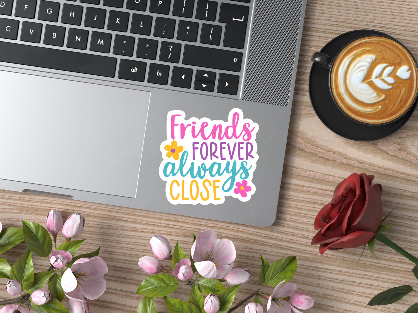 Friends Forever Always Close Sticker
