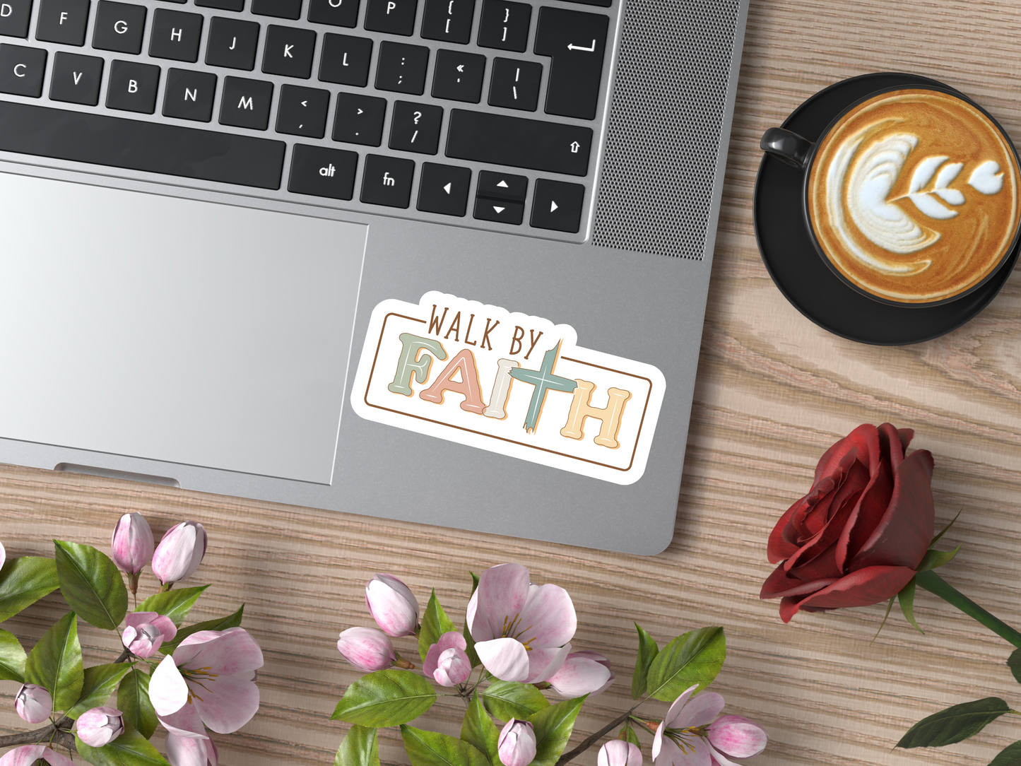 Walk By Faith Sticker