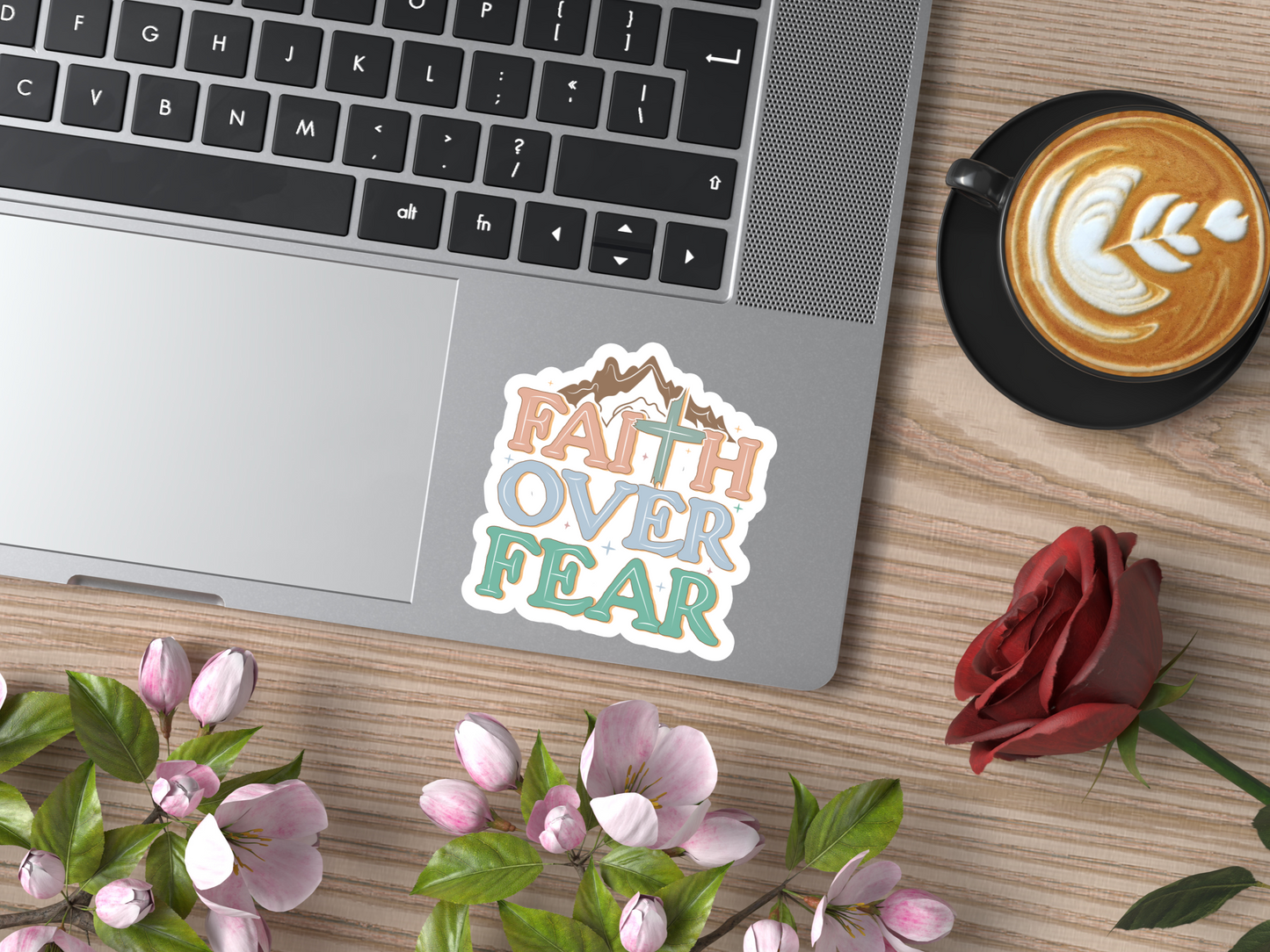 Faith Over Fear Sticker
