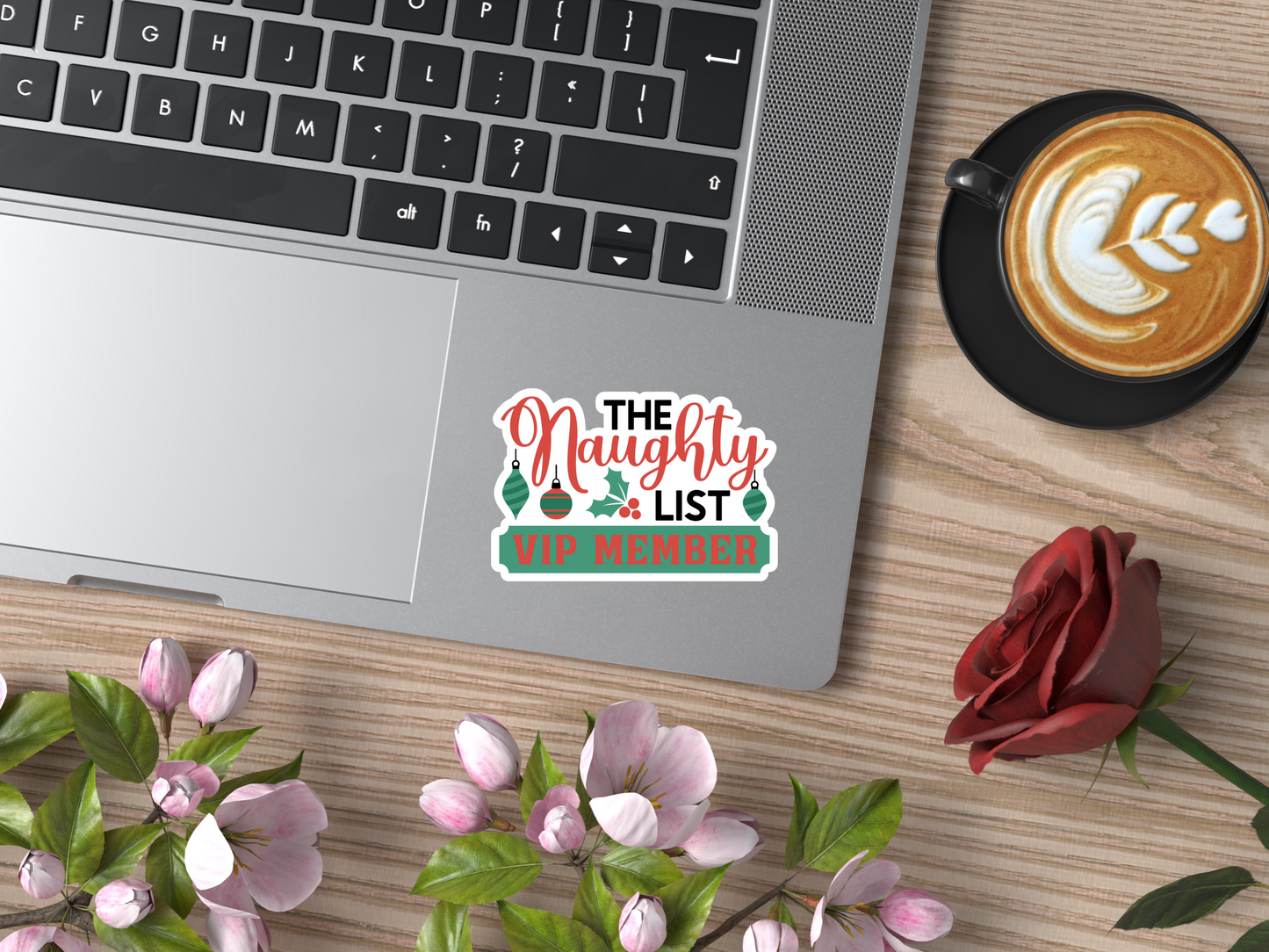 Naughty List VIP Member Sticker