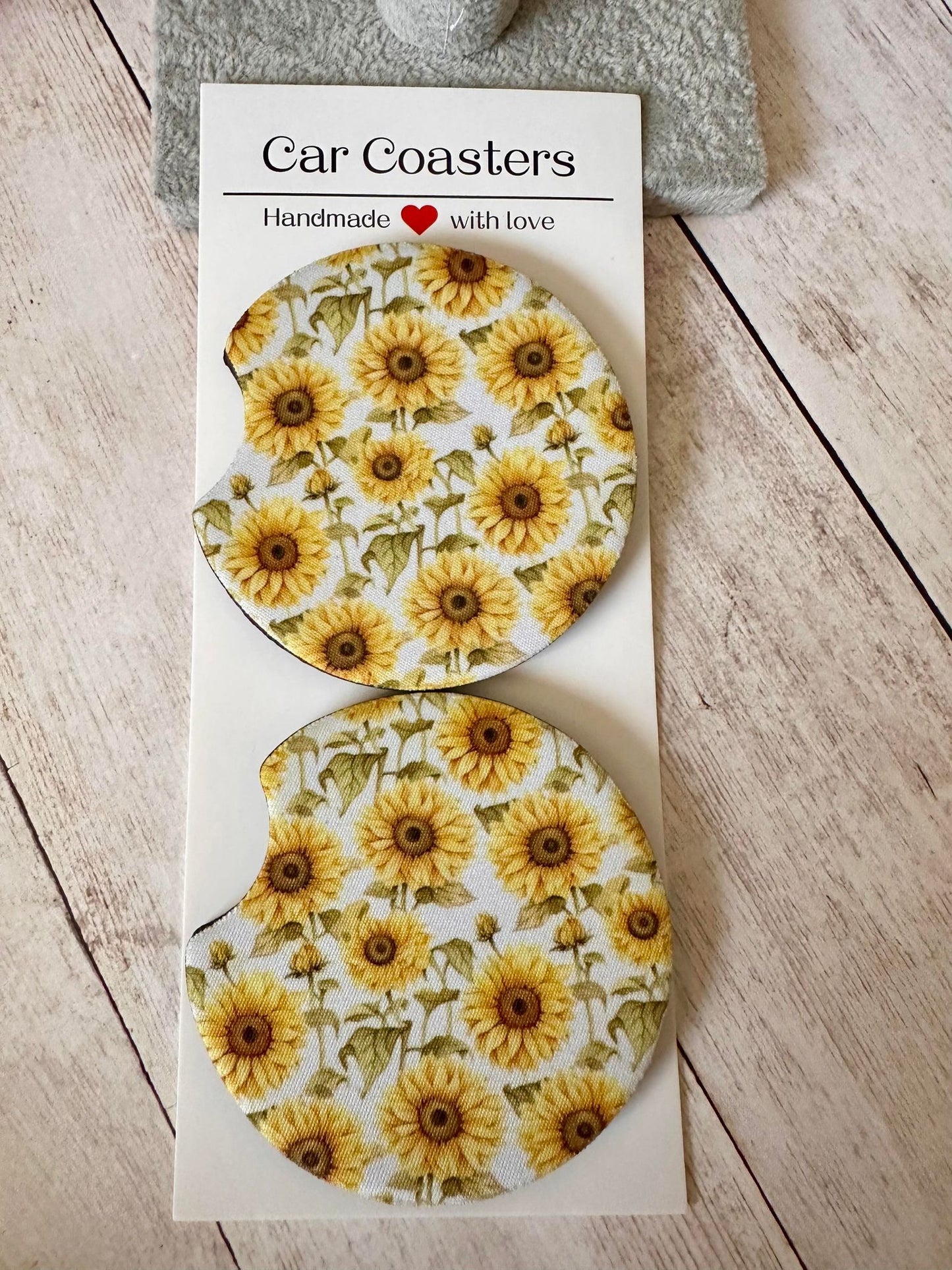 Sunflower Car Coaster
