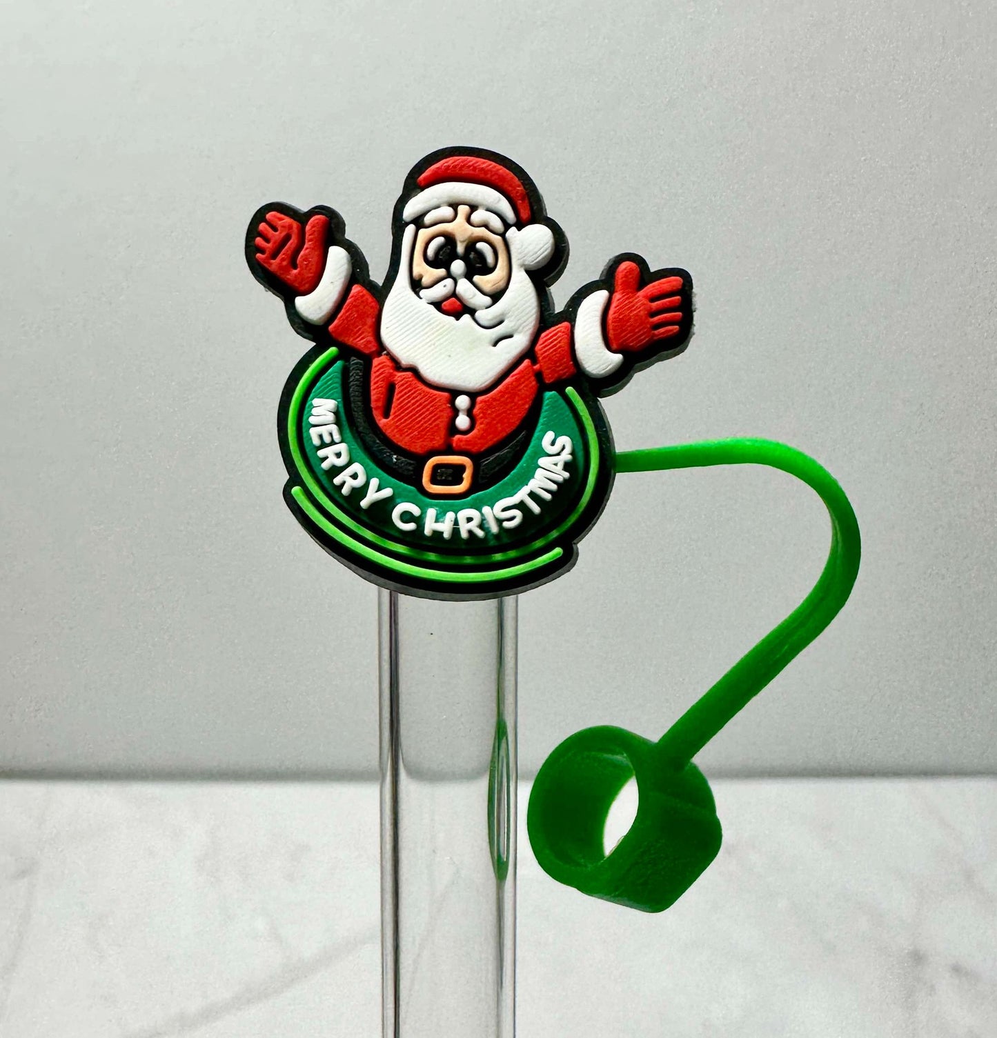 Christmas Straw Toppers (Larger)