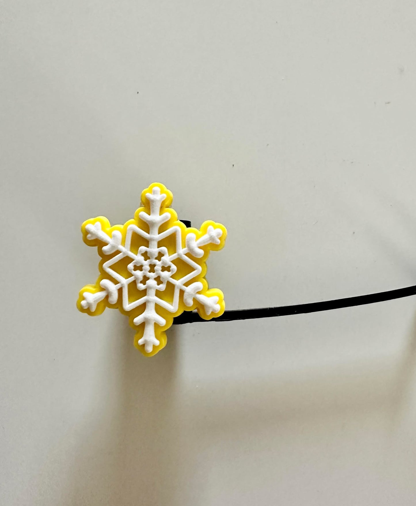 Snowflake Straw Toppers