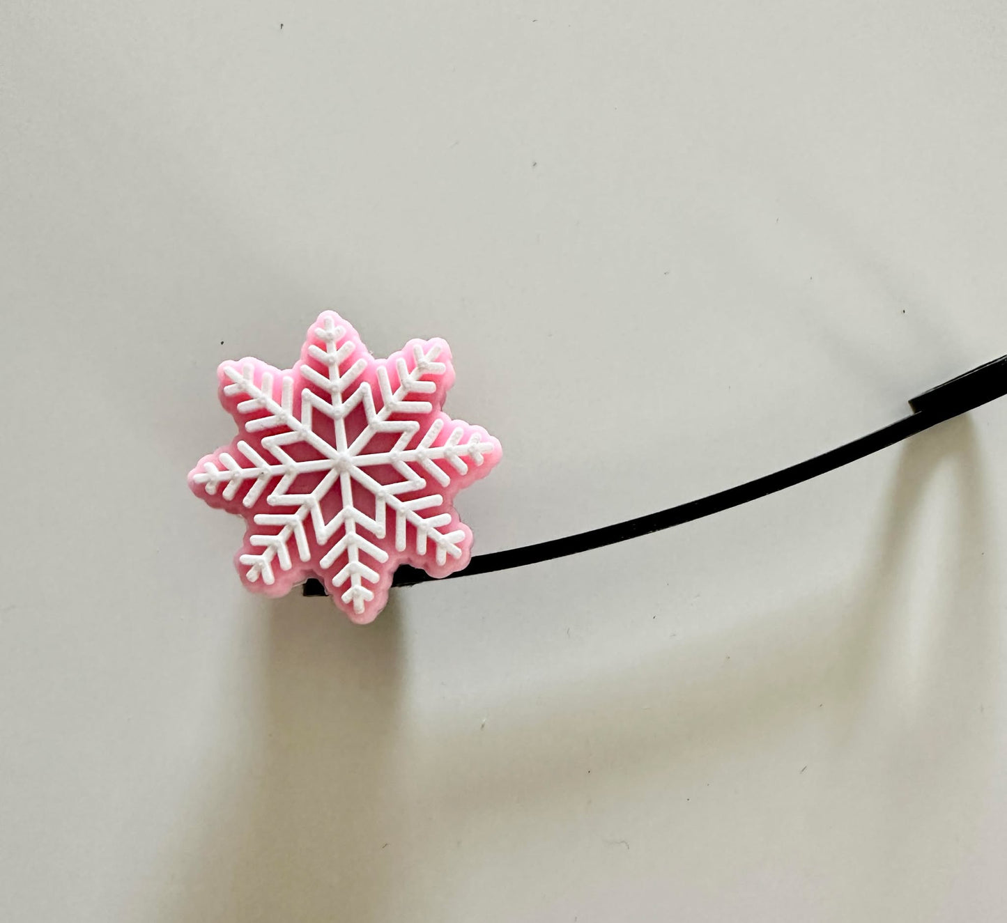 Snowflake Straw Toppers