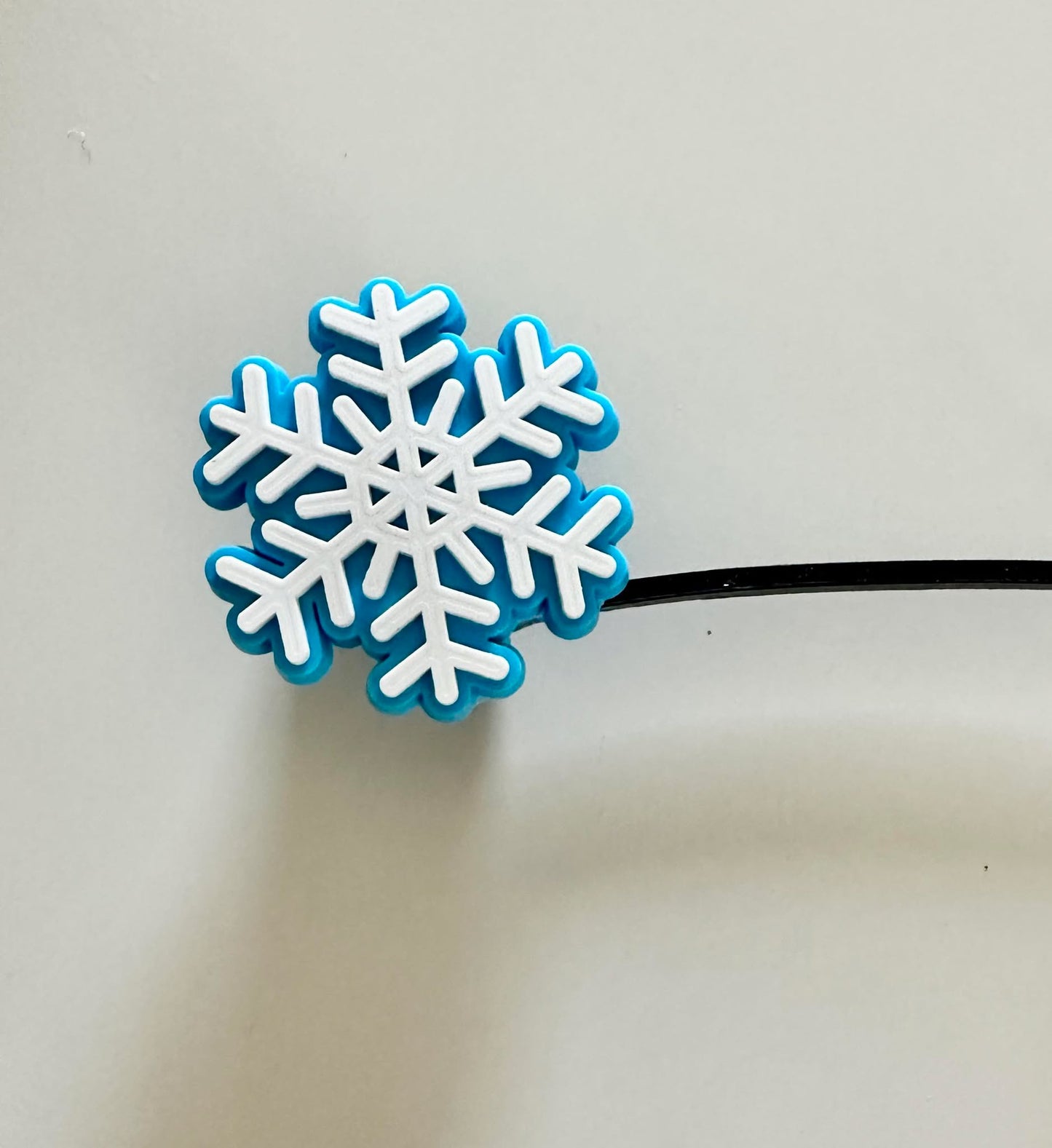 Snowflake Straw Toppers