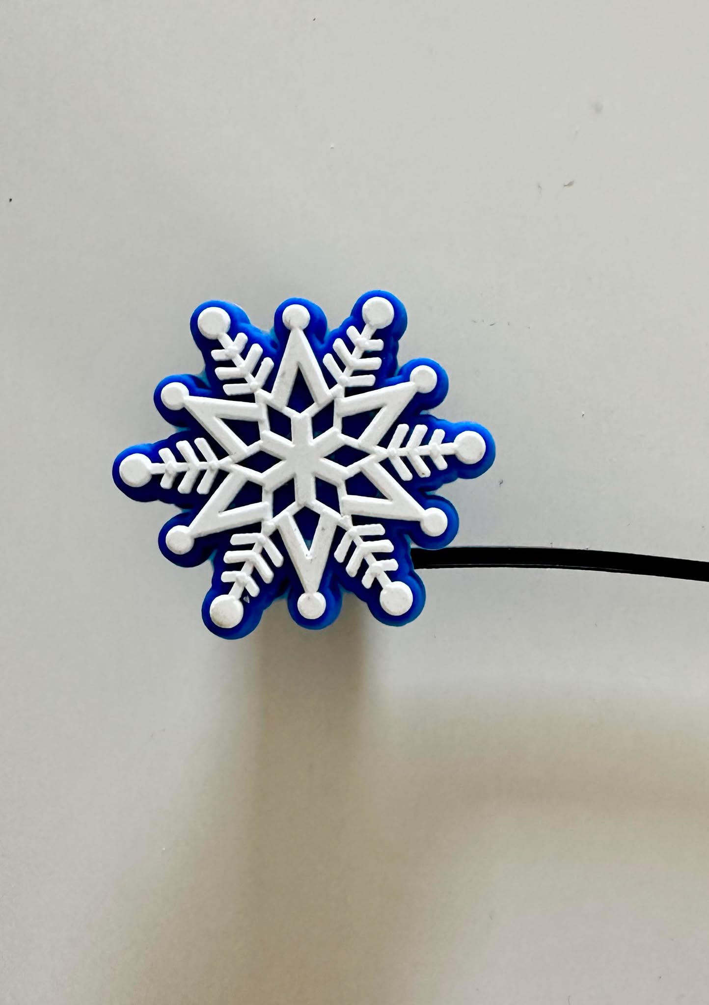 Snowflake Straw Toppers
