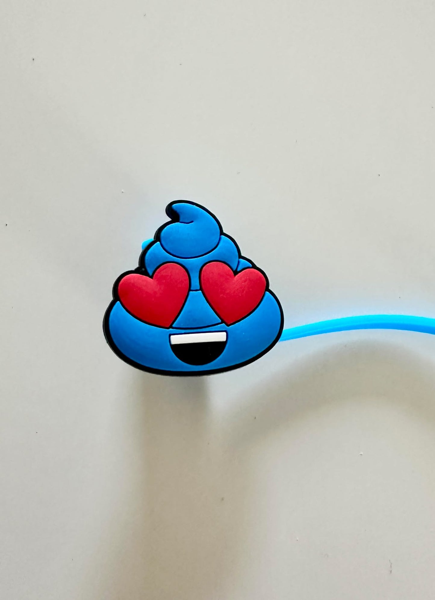 Poop Emoji Straw Toppers