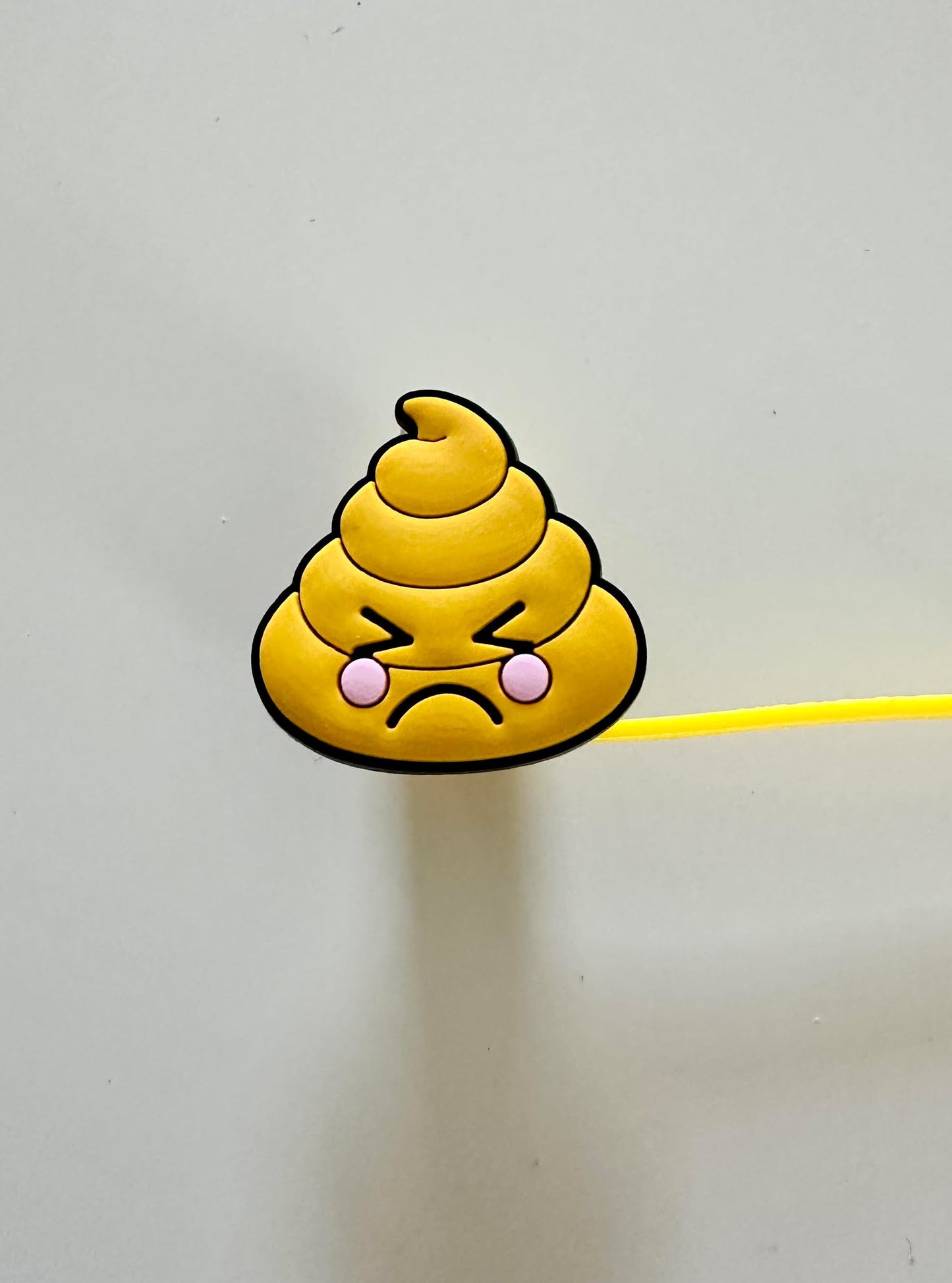 Poop Emoji Straw Toppers