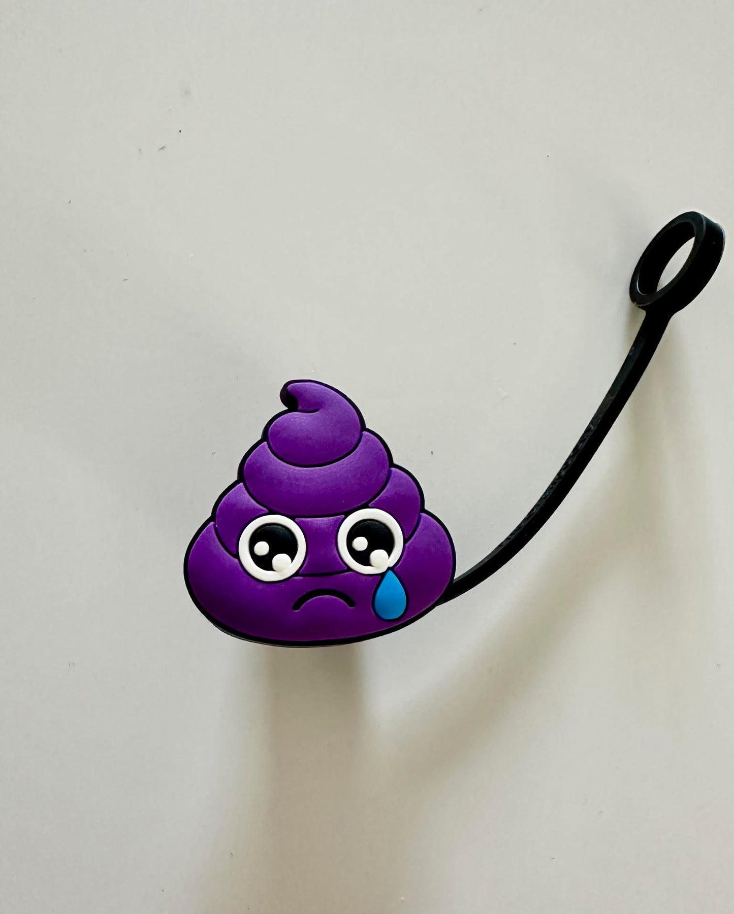 Poop Emoji Straw Toppers