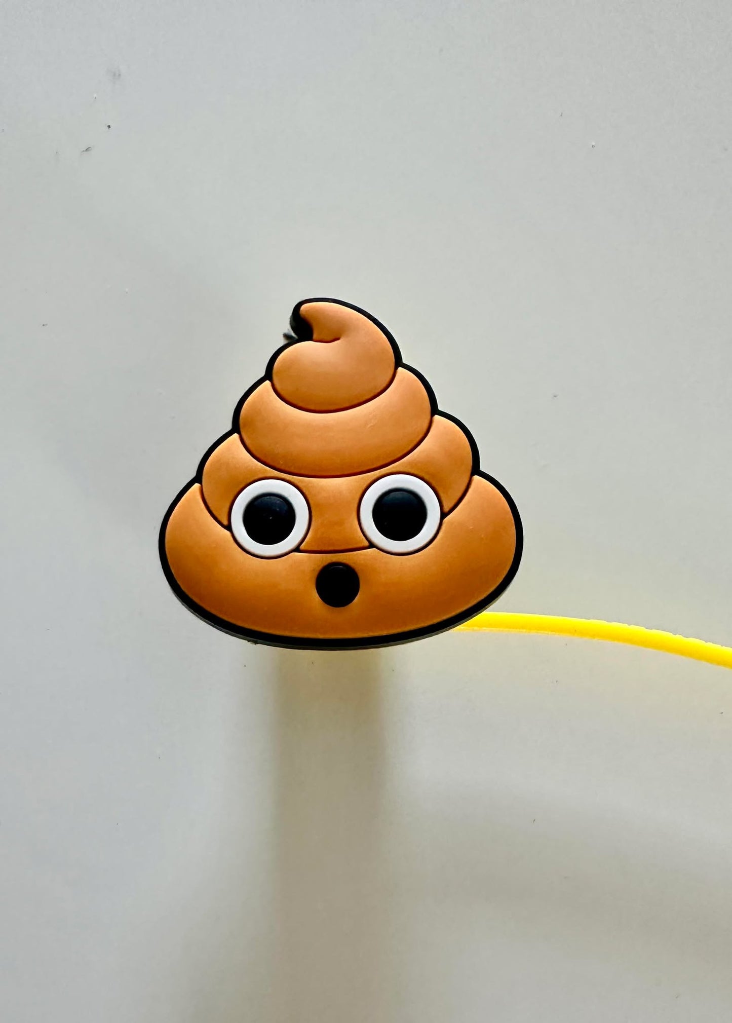 Poop Emoji Straw Toppers