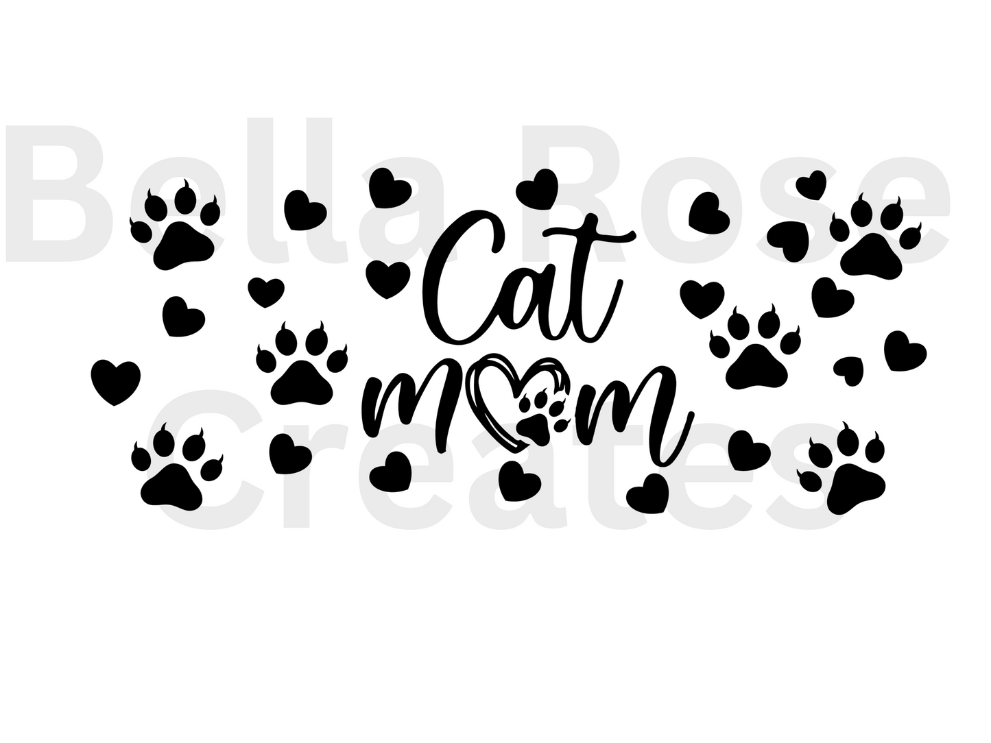 Cat Mom 16oz Glass Cup