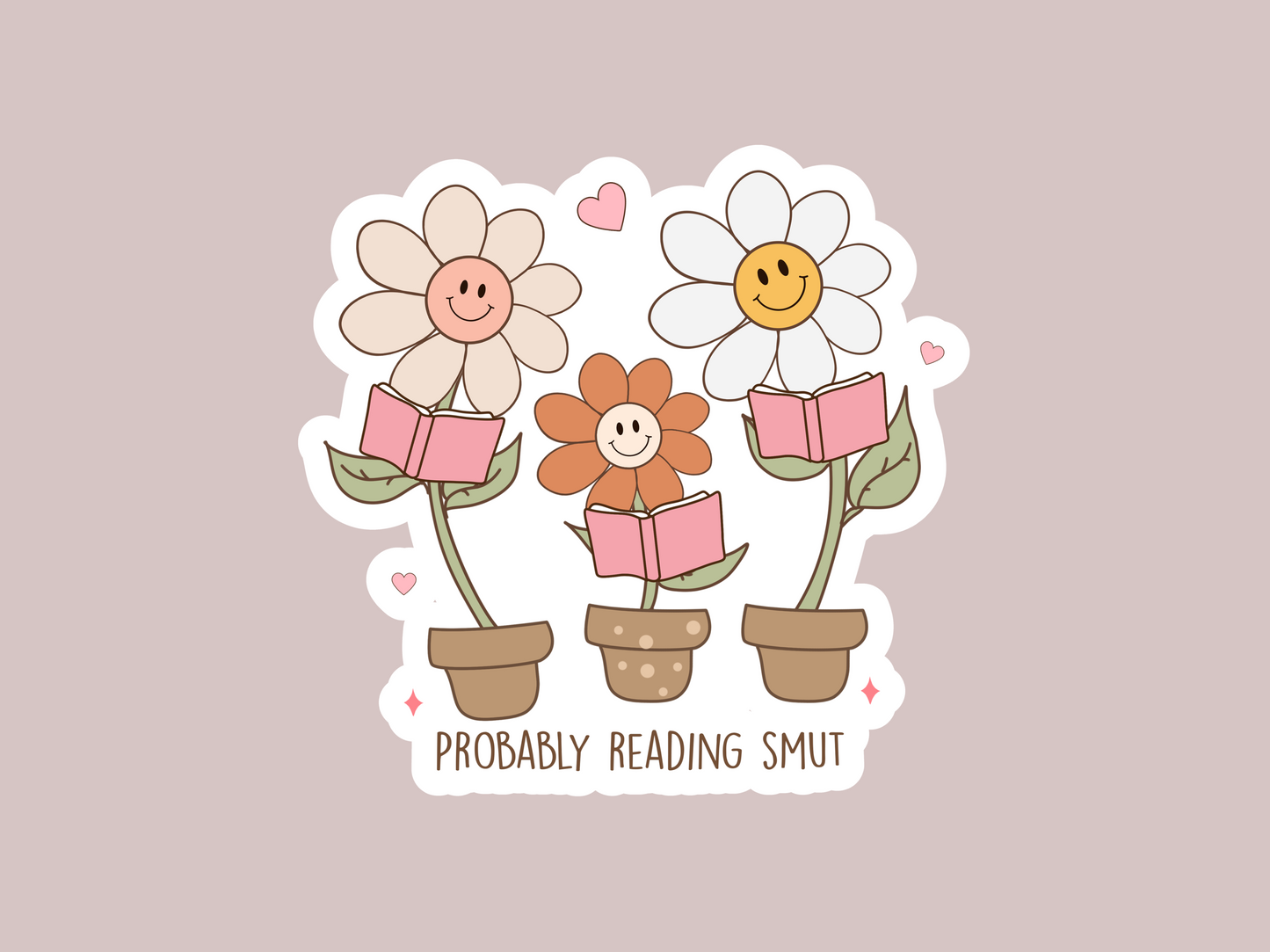 Probably Reading Smut Sticker