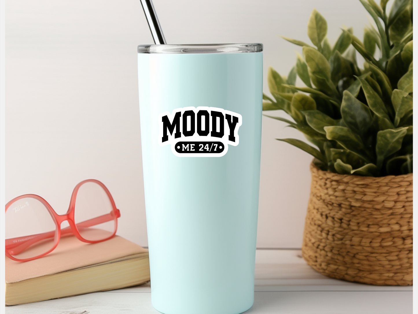 Moody Me 24/7 Sticker