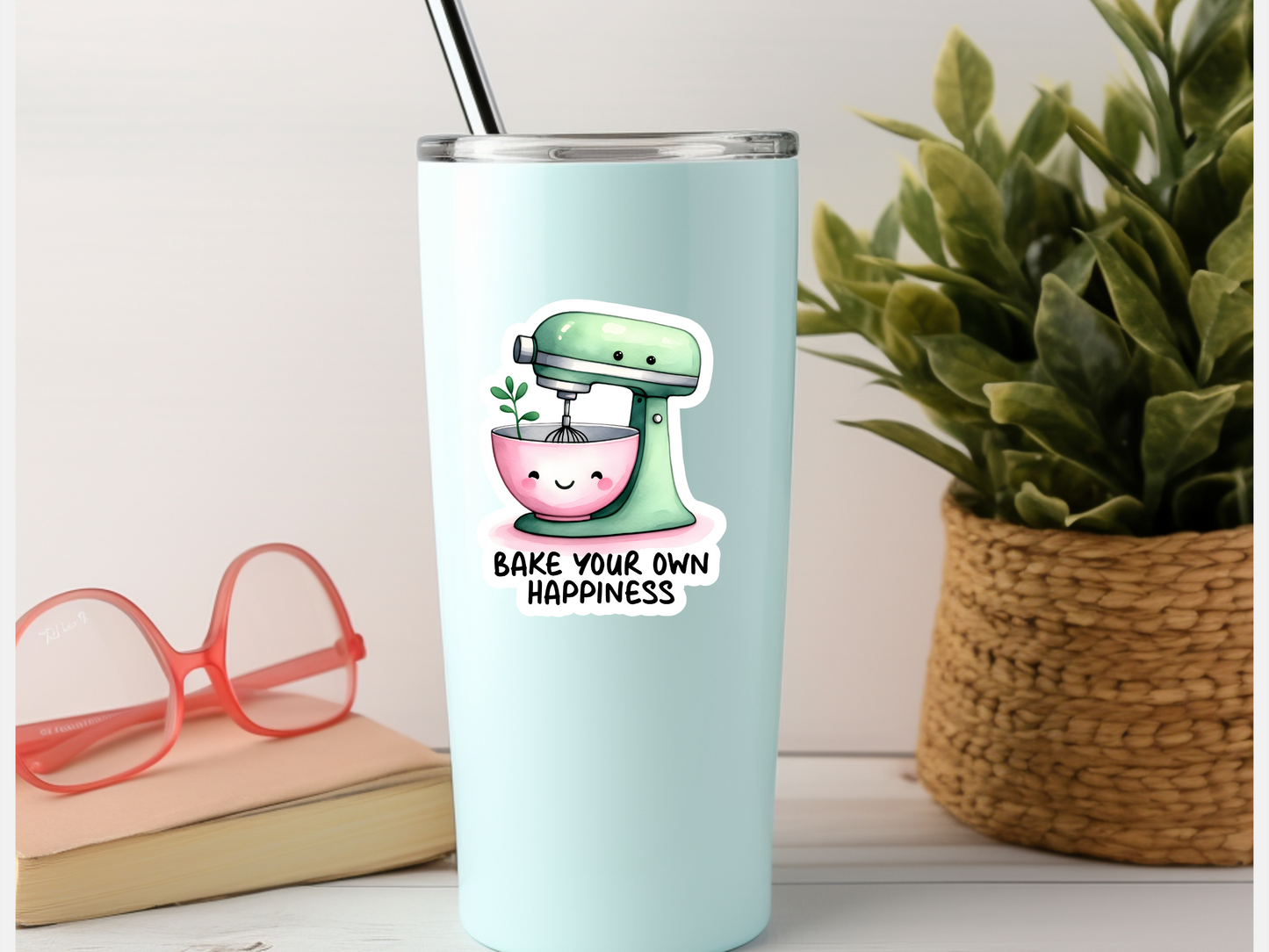 Bake Your Own Happiness Sticker