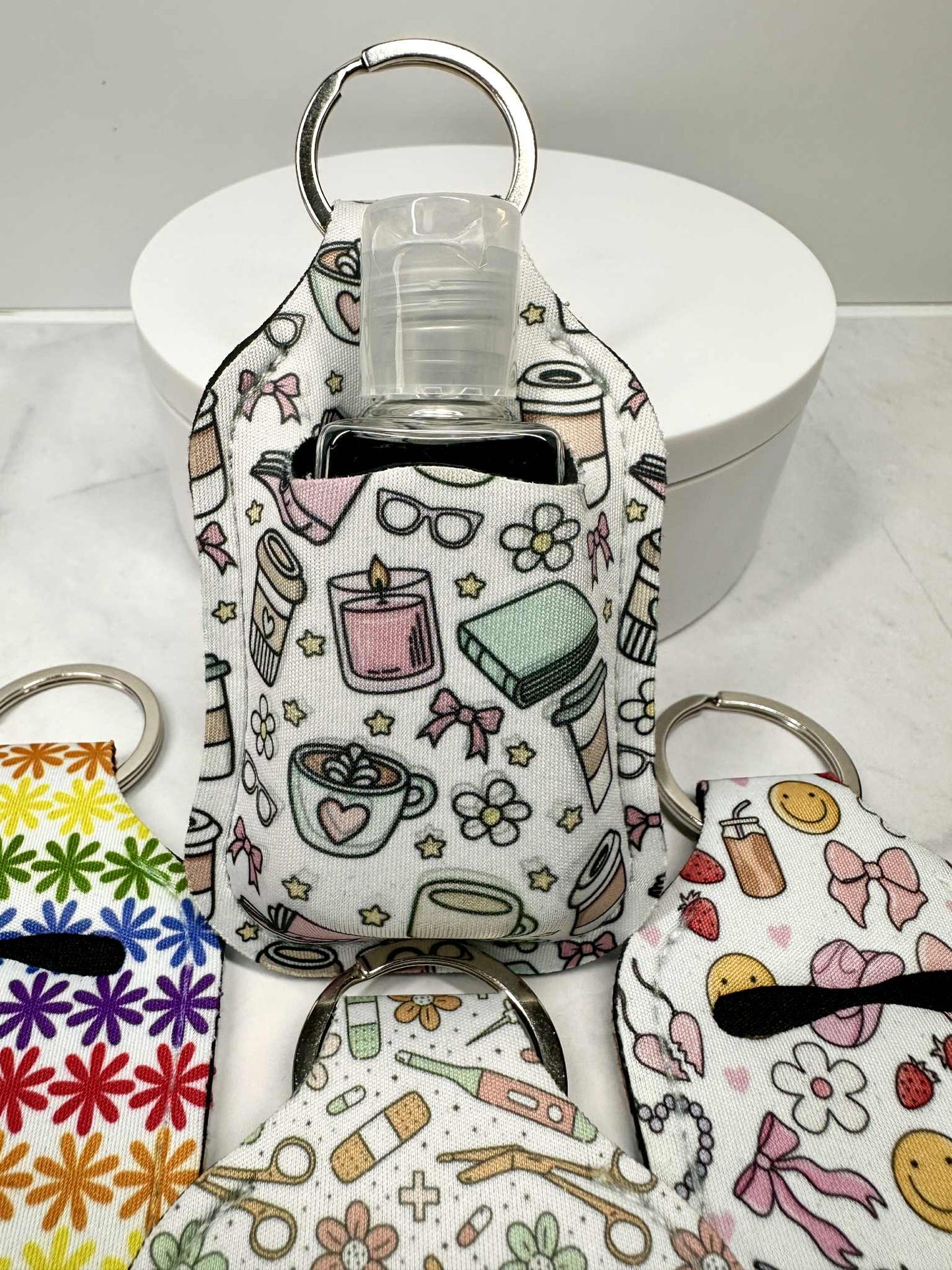 Hand Sanitizer/AirPod Holder Keychain_Patterns