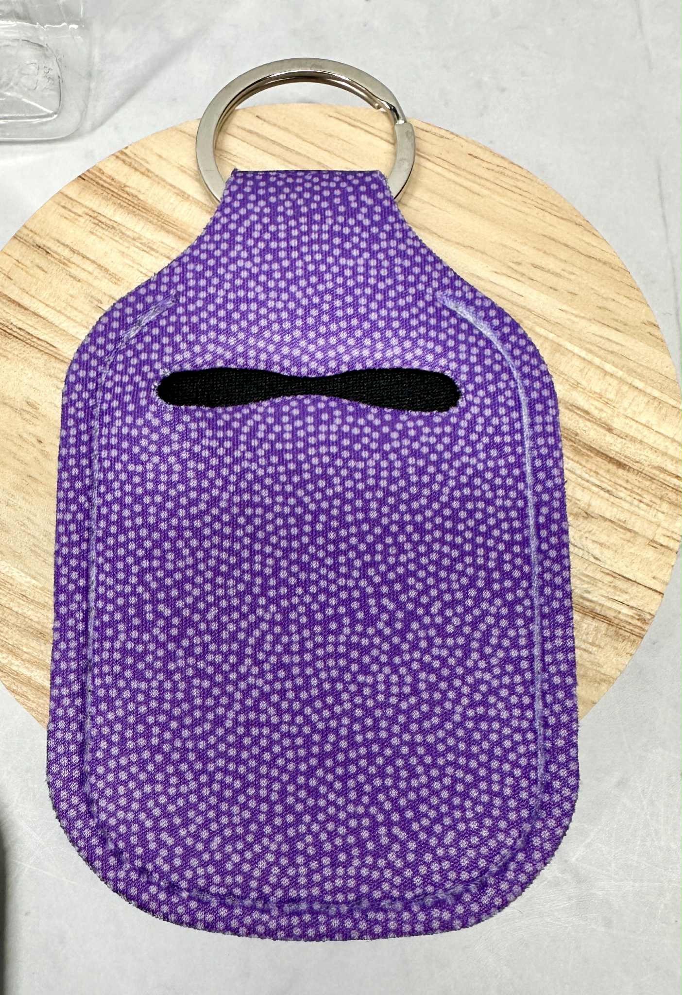 Hand Sanitizer/AirPod Holder Keychain_Dots