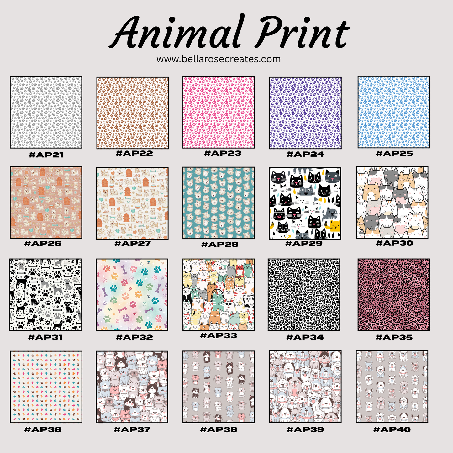 Lip Balm Holder Keychains_Animal Print