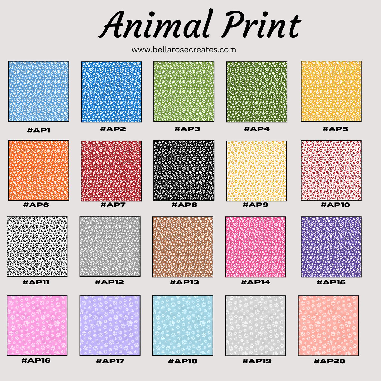 Lip Balm Holder Keychains_Animal Print
