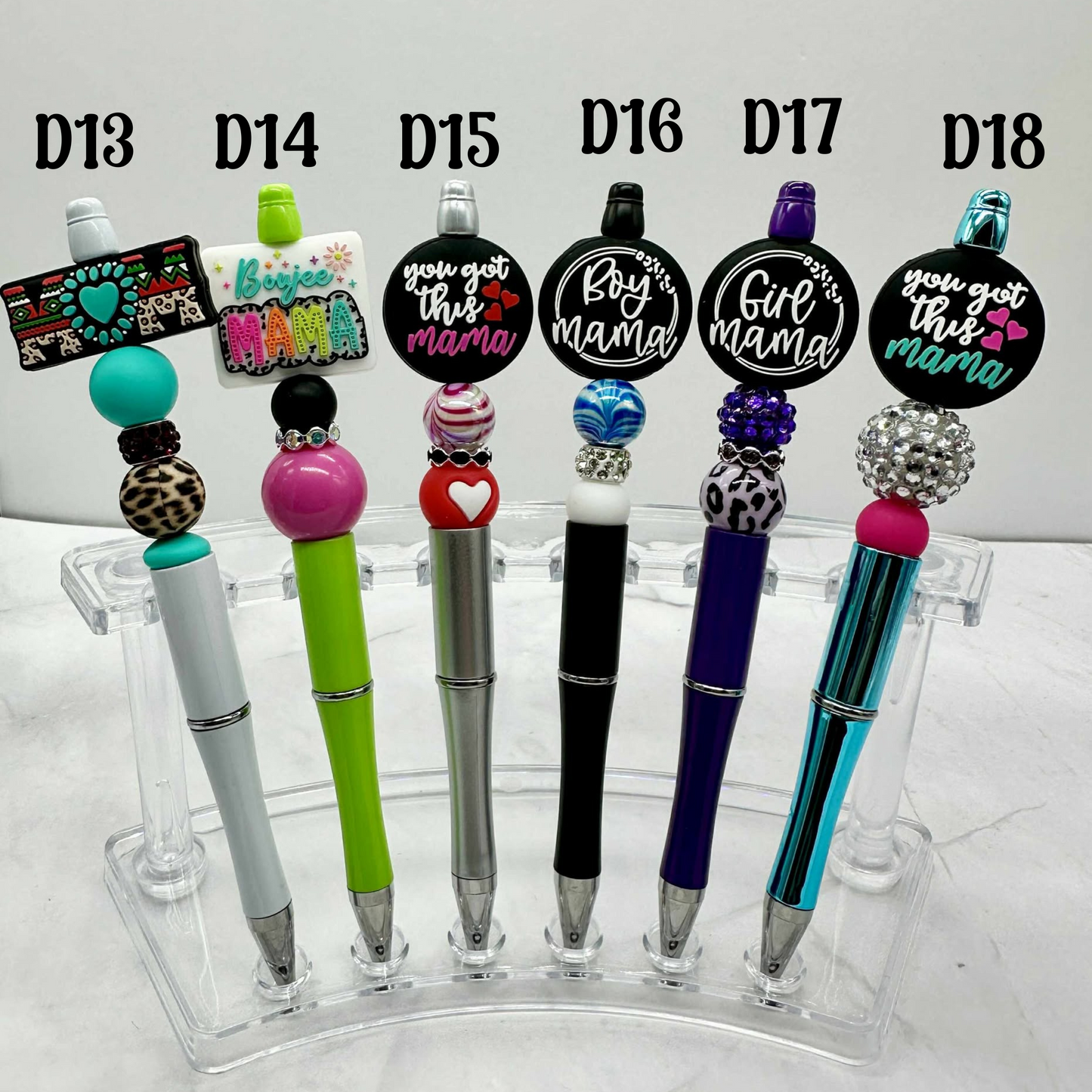 Beaded Pens w/Silicone Focal Beads_5
