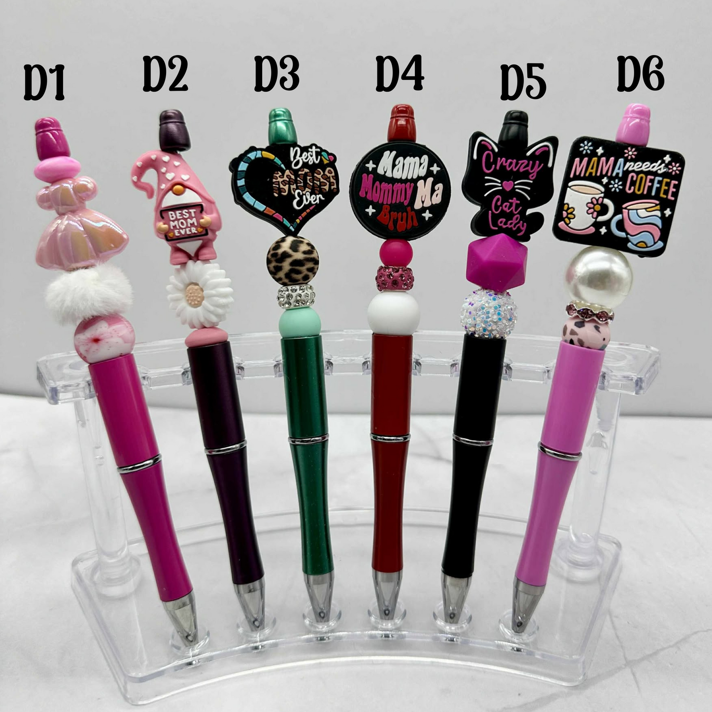 Beaded Pens w/Silicone Focal Beads_5