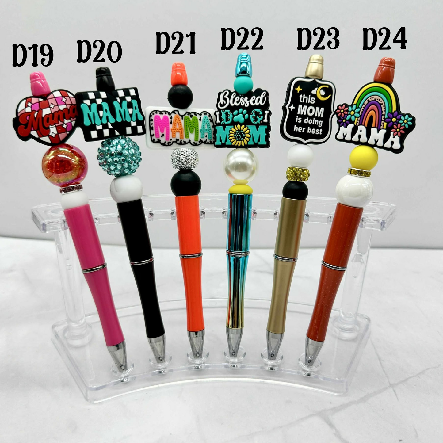 Beaded Pens w/Silicone Focal Beads_5