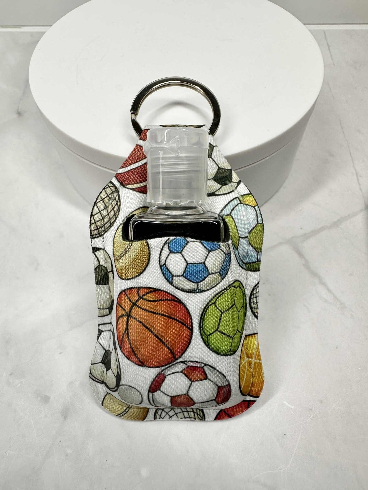 Hand Sanitizer/AirPod Holder Keychain_Kids/Sports