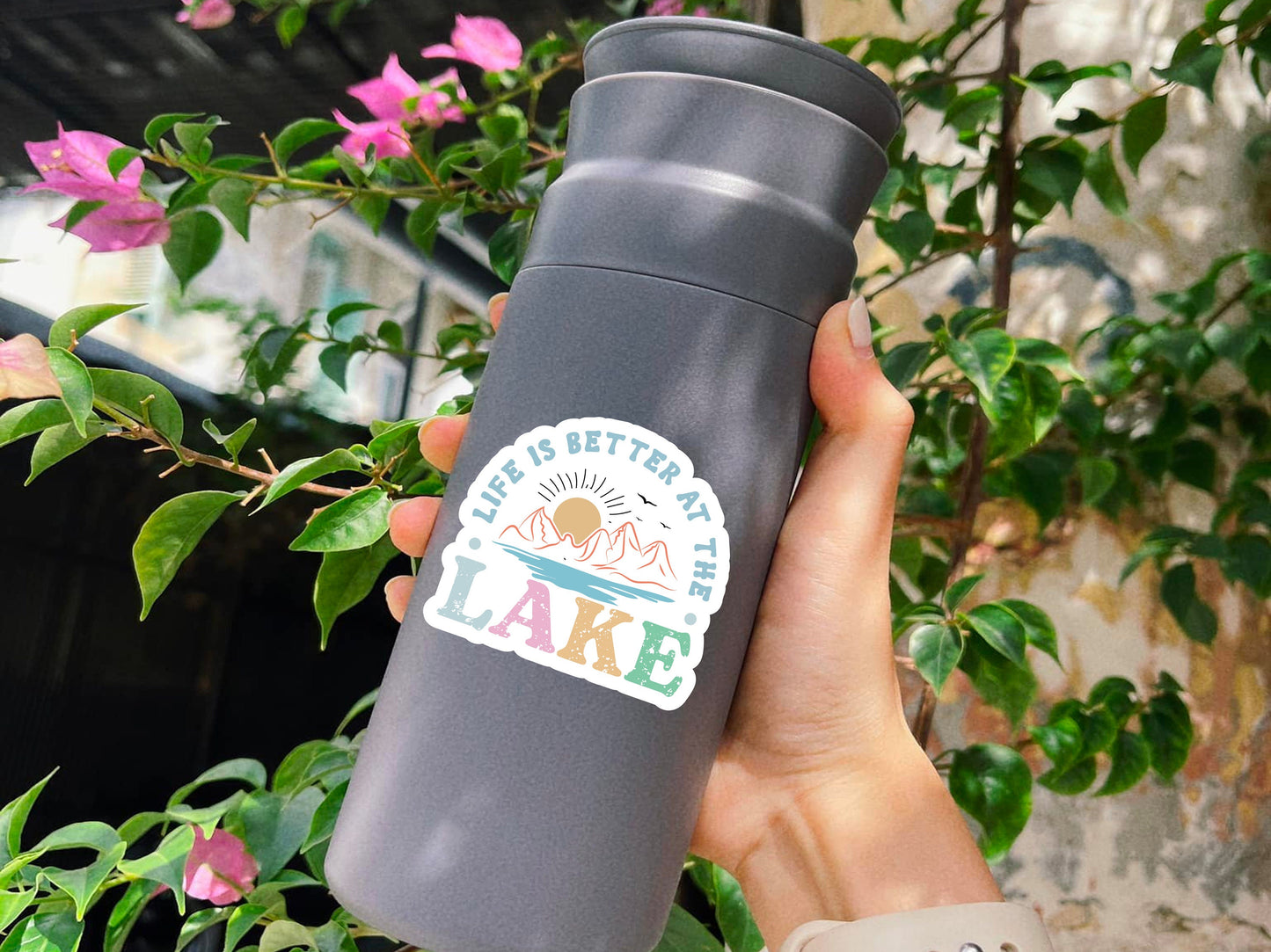 Life Is Better At The Lake Sticker