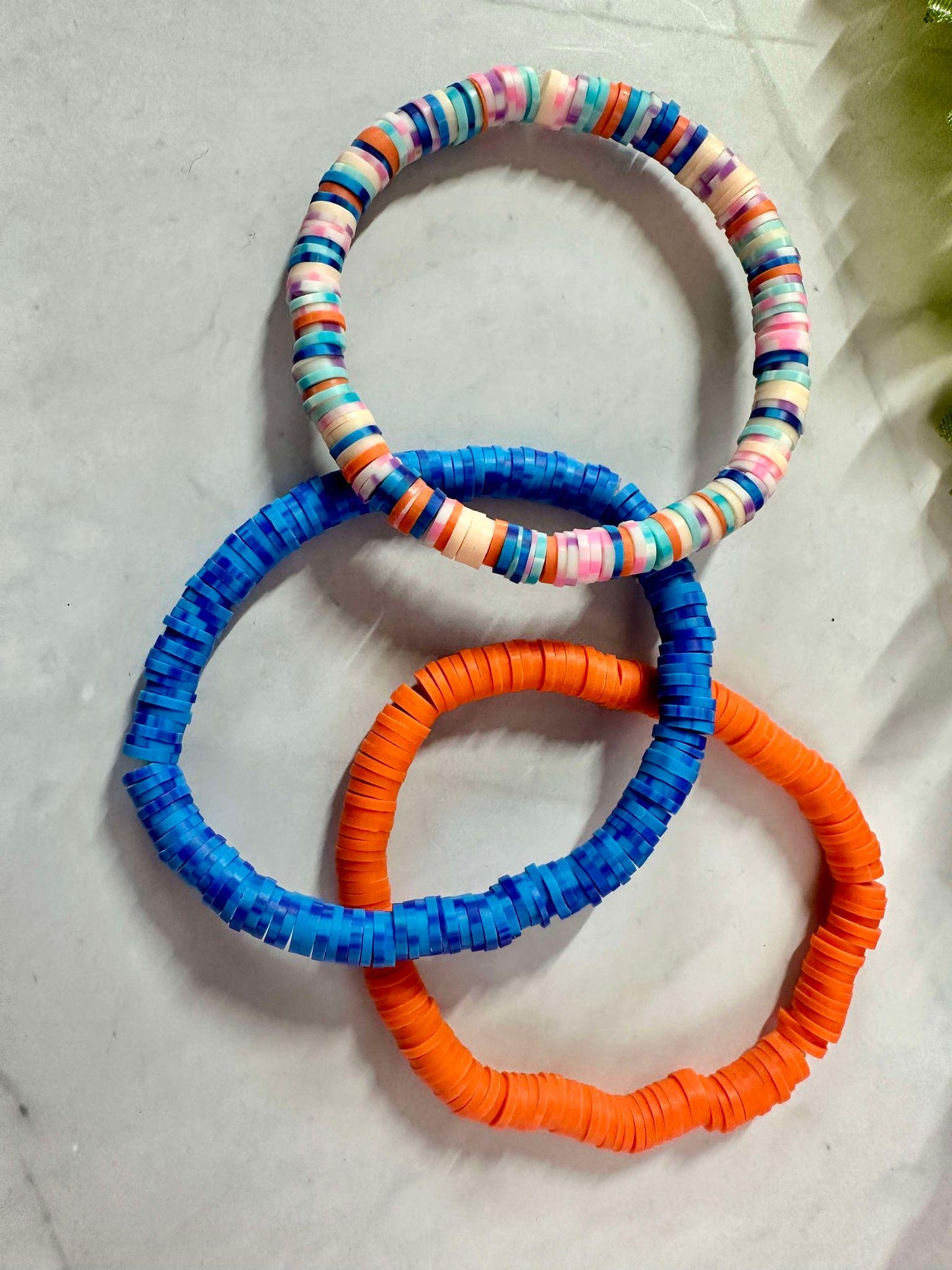 Tropical Heishi Bracelet Set
