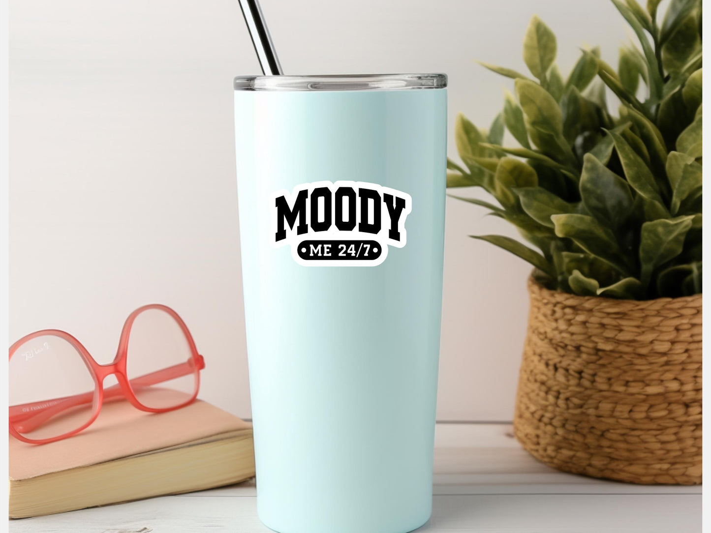Moody Me 24/7 Sticker