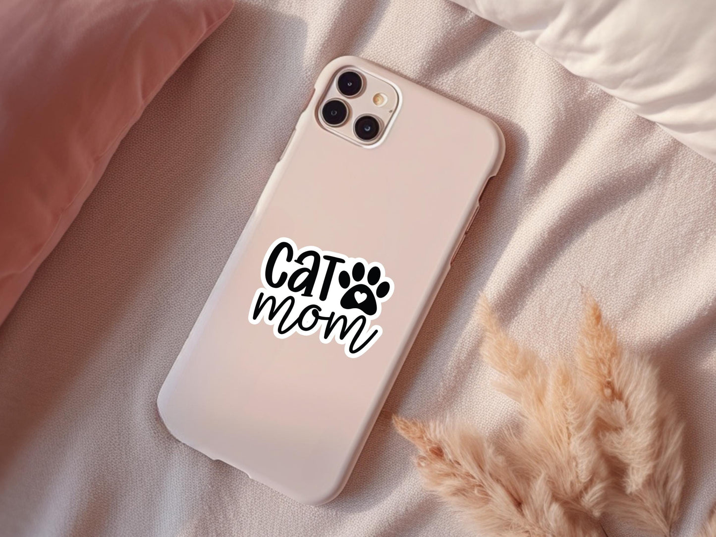 Cat Mom Sticker