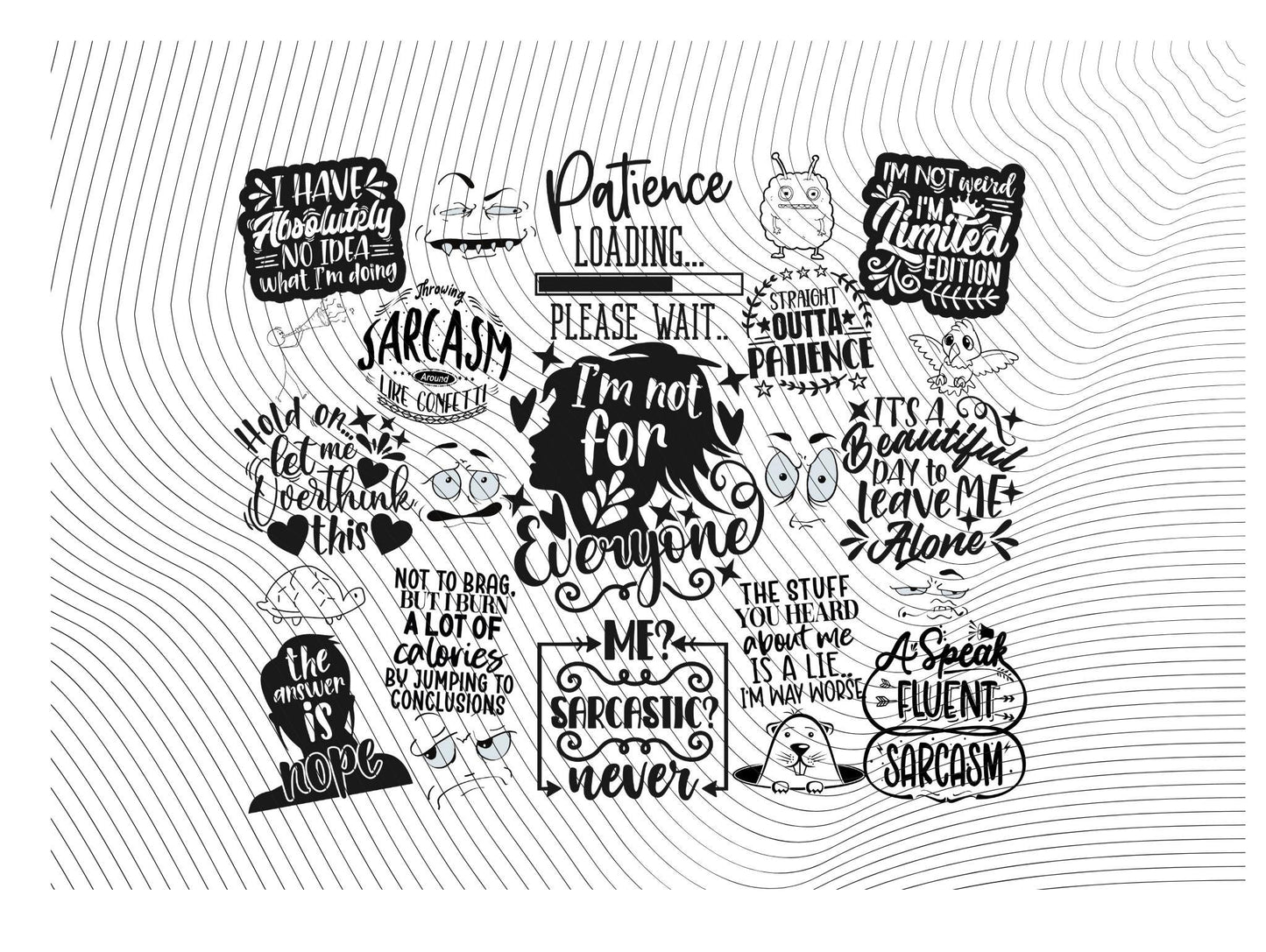 Sarcasm Funny Quotes 20oz Tumbler