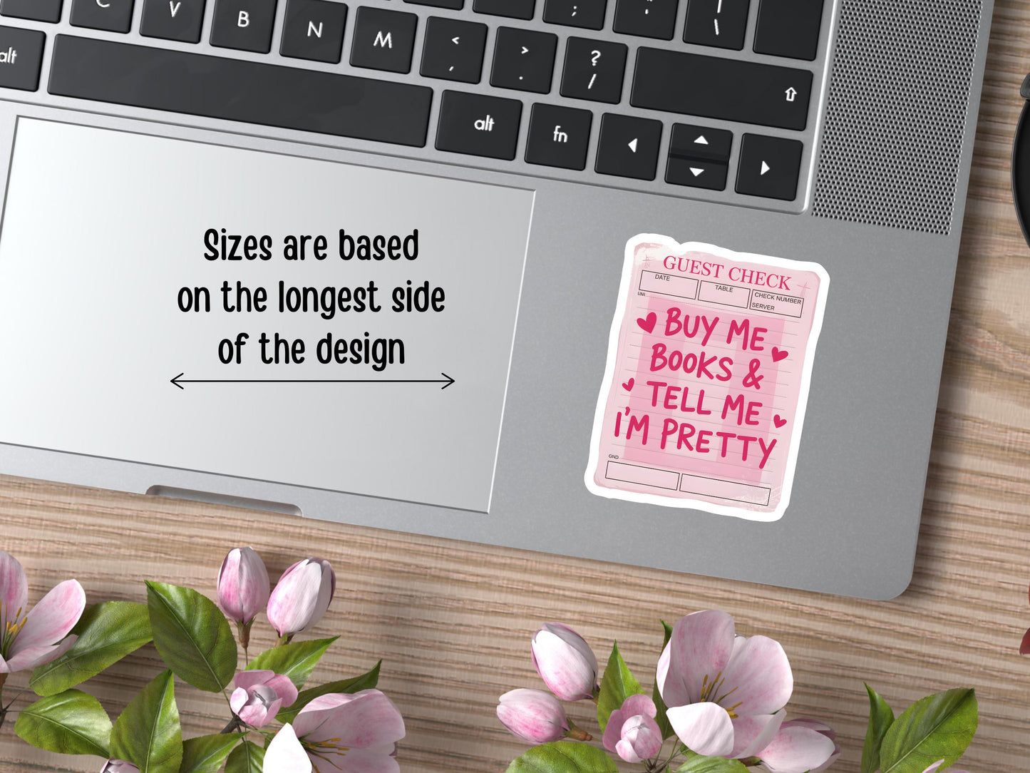 Buy Me Books & Tell Me I'm Pretty Sticker