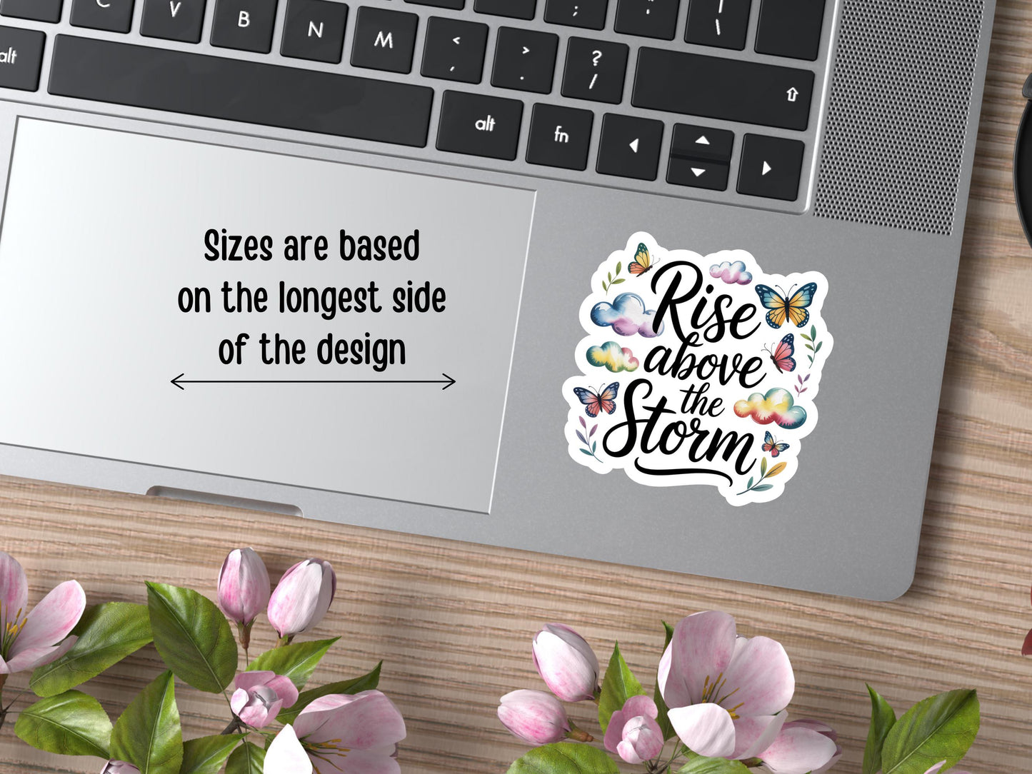 Rise Above The Storm Mental Health Sticker