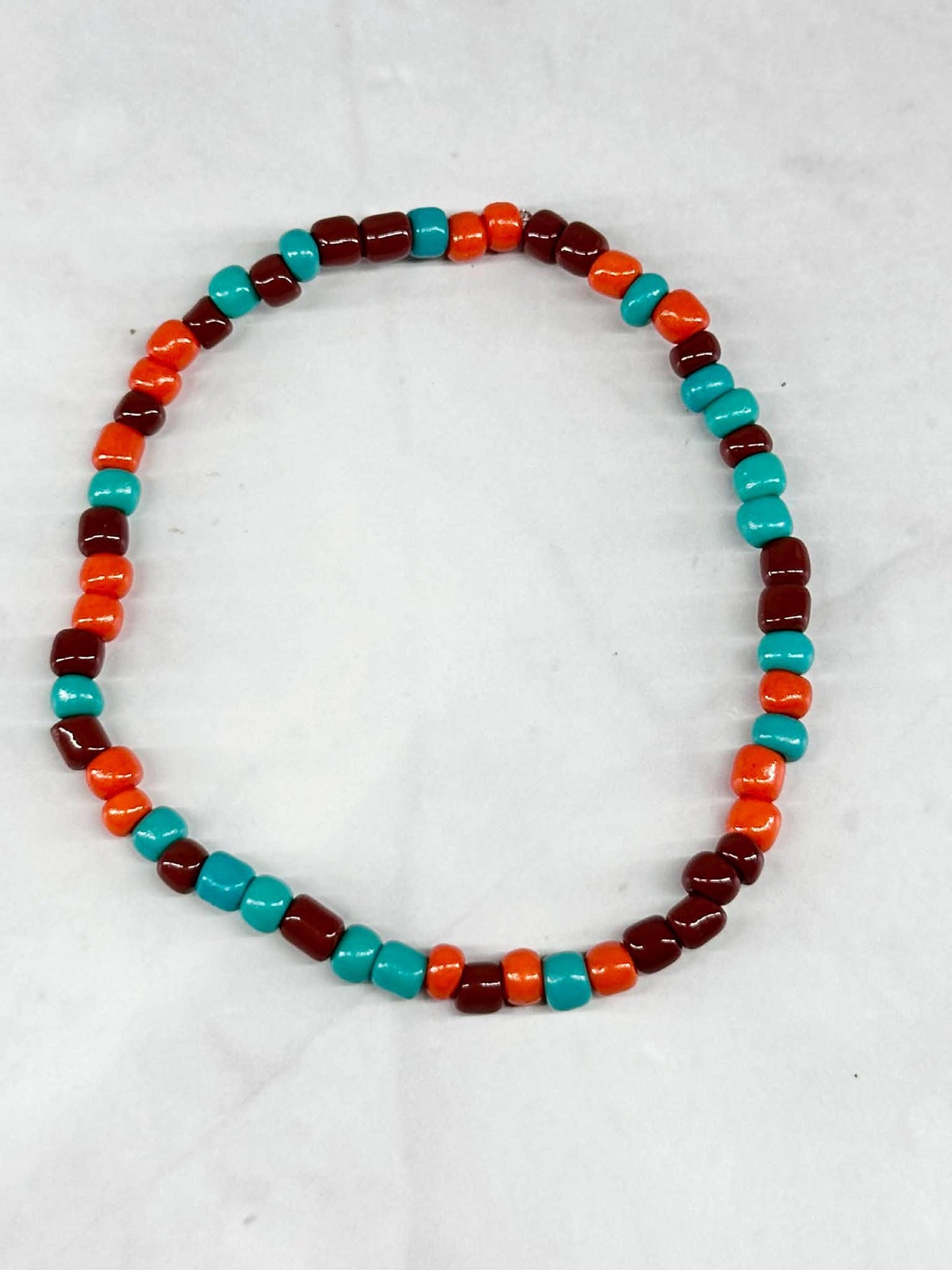Single Strand Western Mixture Seed Bead Bracelet