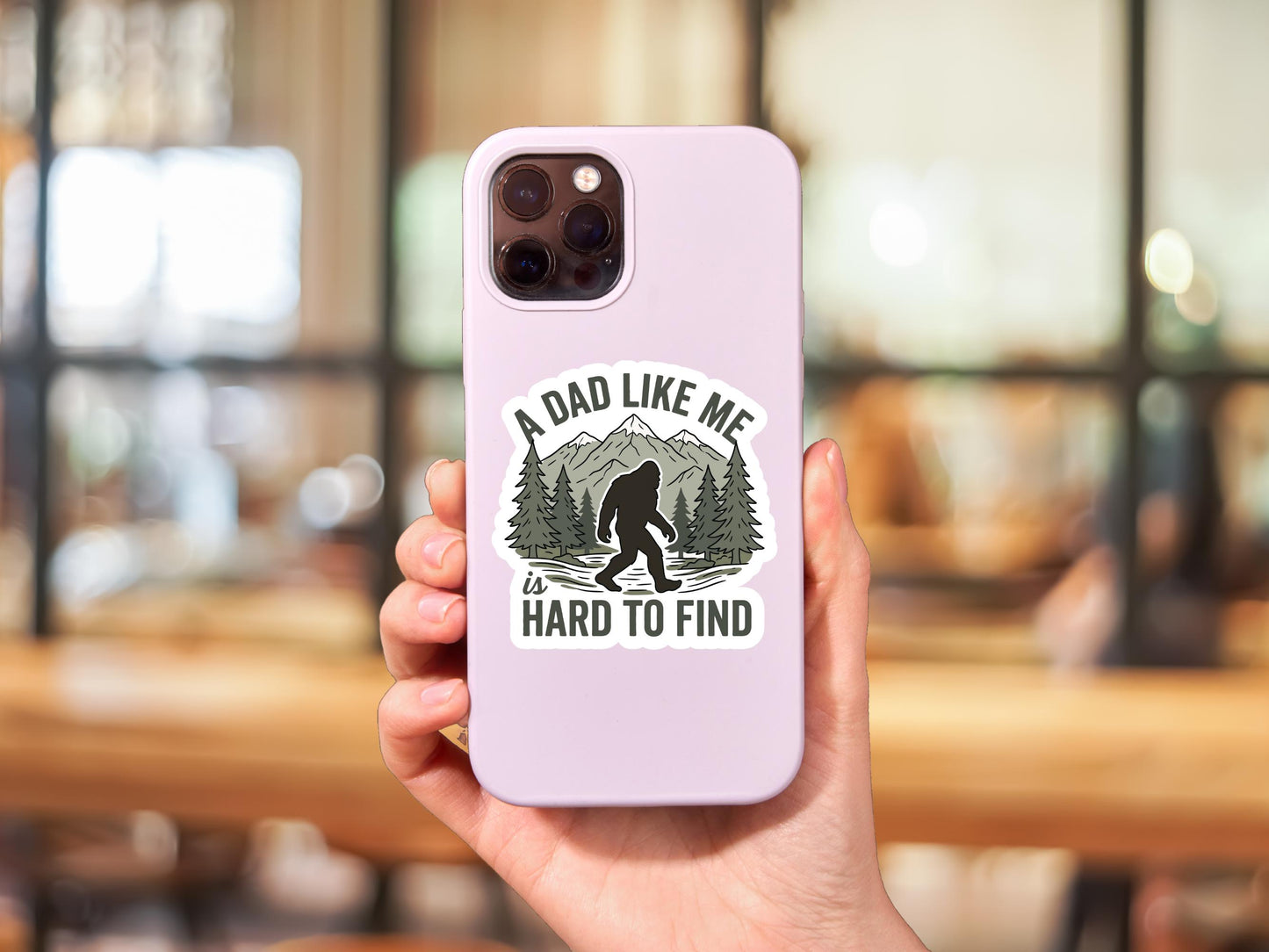 A Dad Like Me Is Hard To Find Sticker