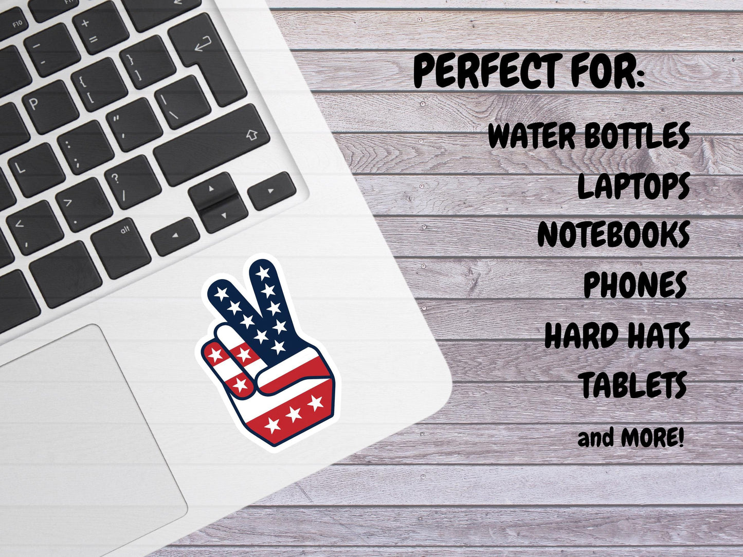 Patriotic Hand Sticker
